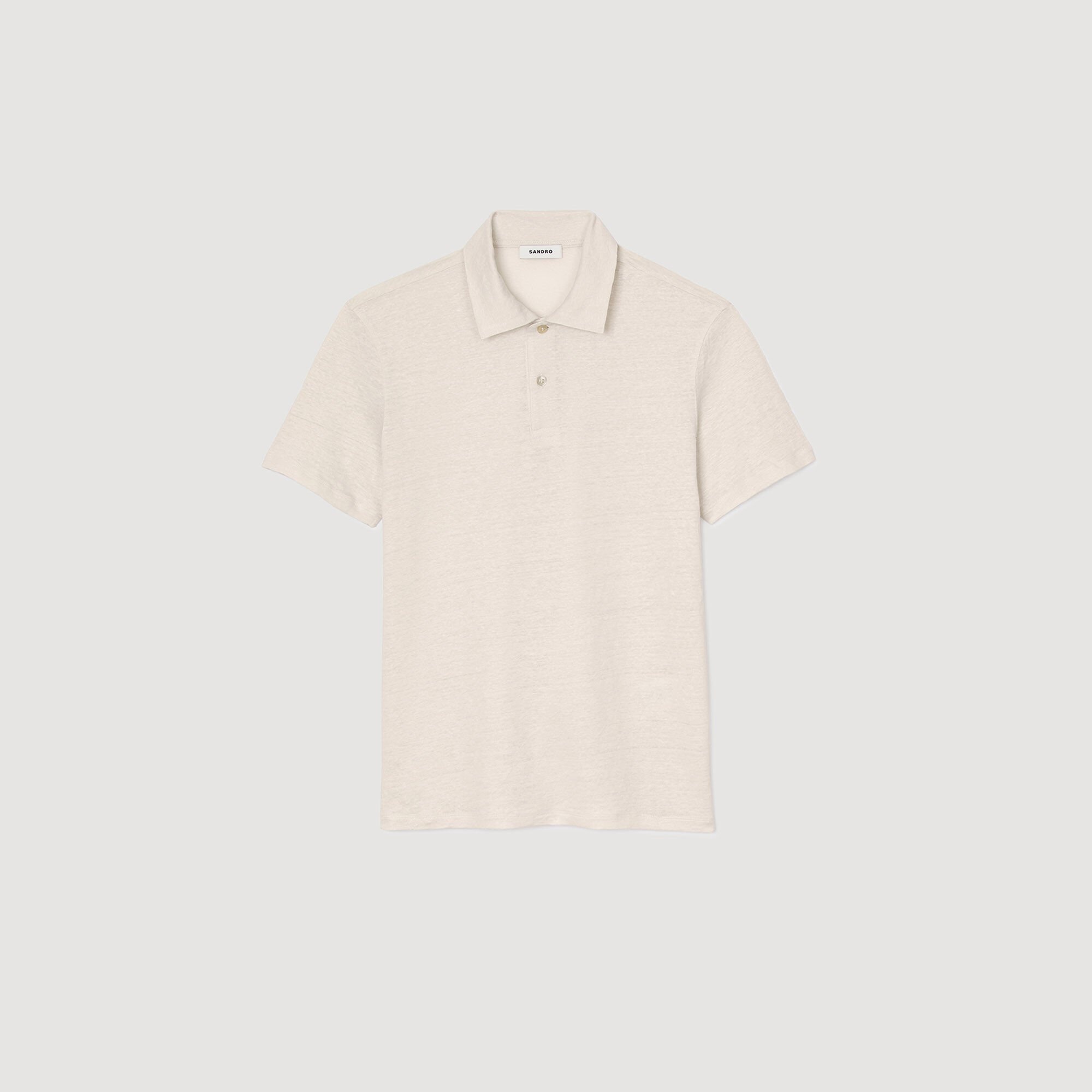 LINEN POLO SHIRT - 6