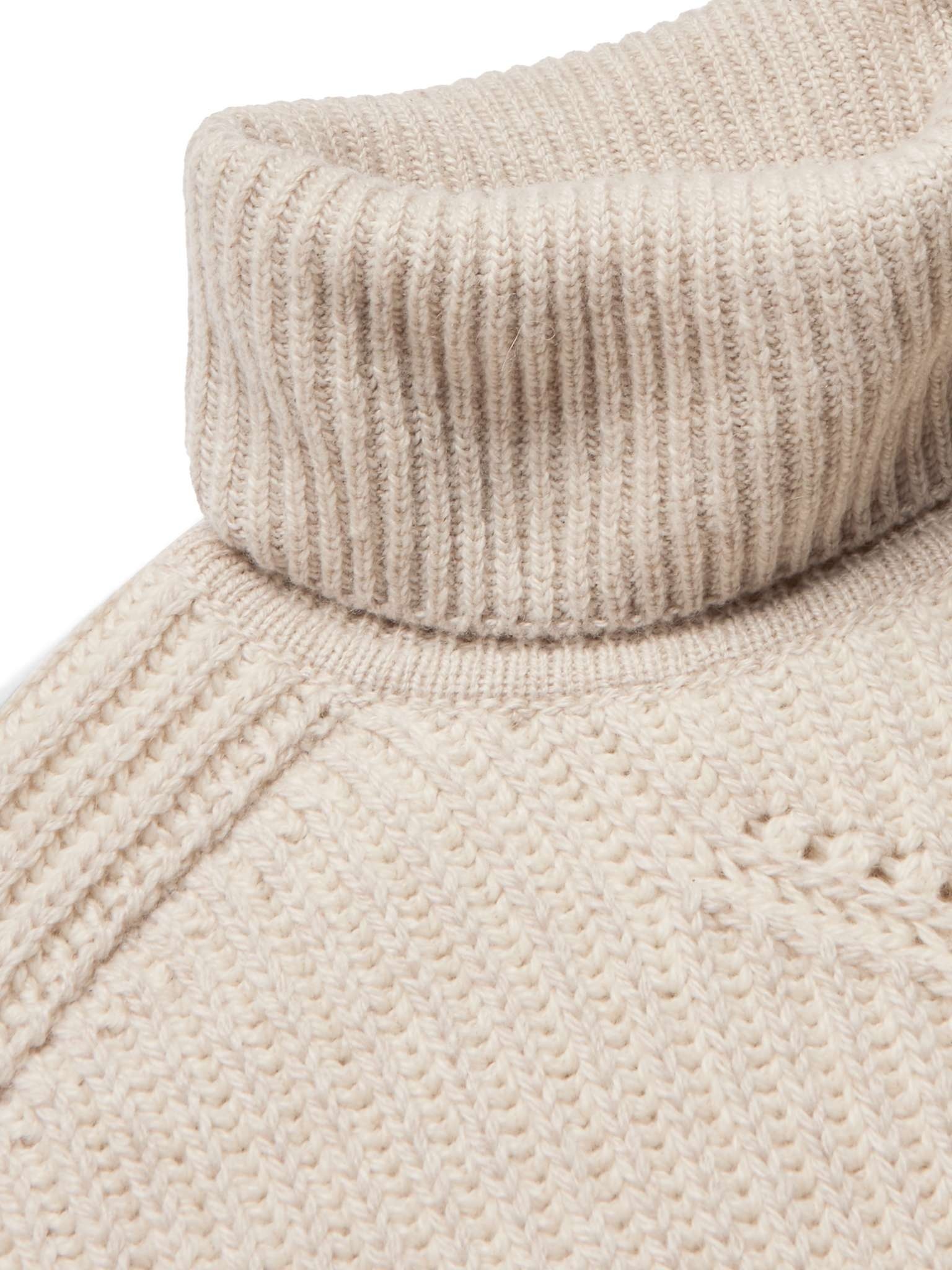 Cashmere Rollneck Sweater - 5