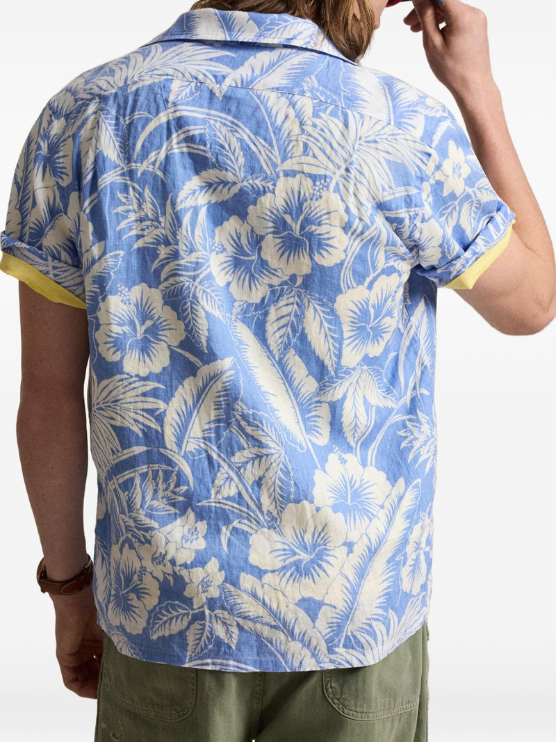 floral-print pocket shirt 5