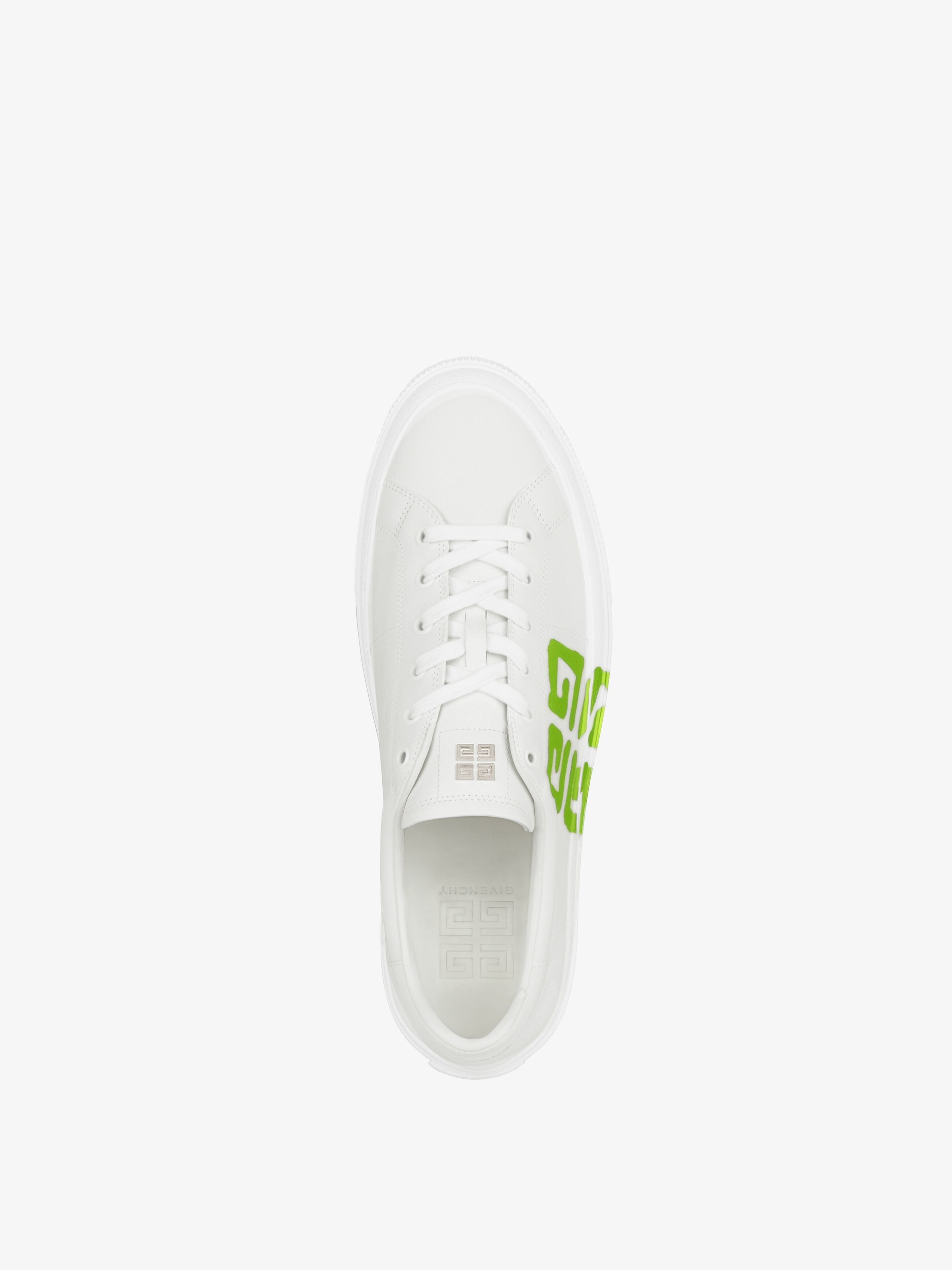 CITY SPORT SNEAKERS IN LEATHER - 4
