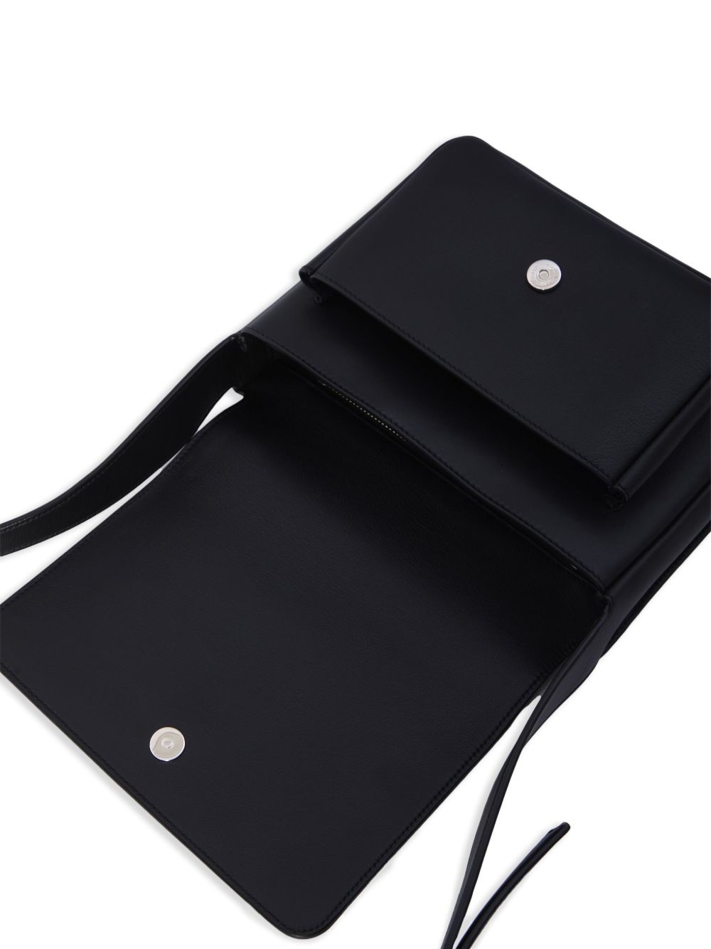 Small leather messenger bag - 4