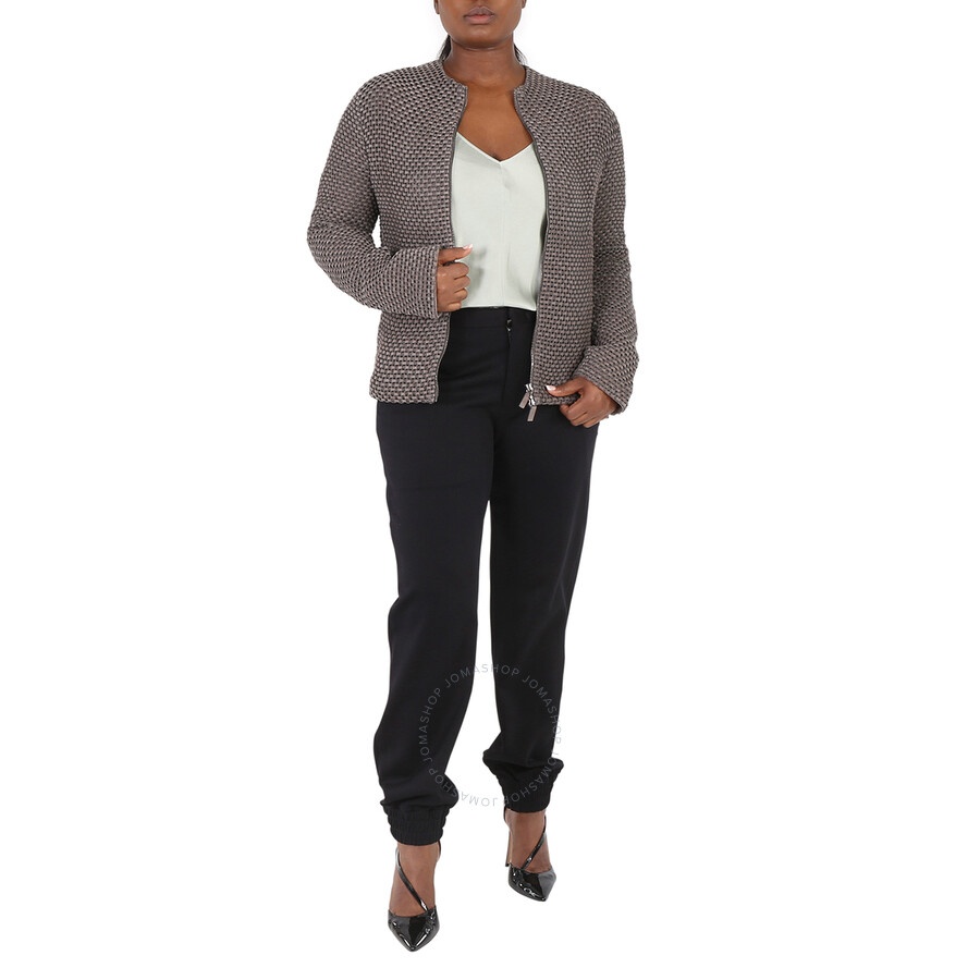 Emporio Armani Ladies Navy Trousers, Brand Size 48 (US Size 12) - 6