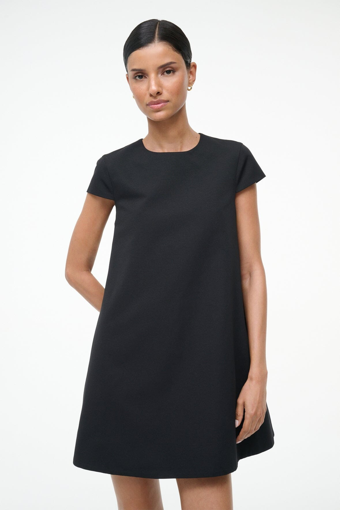 STAUD MIA DRESS BLACK - 5