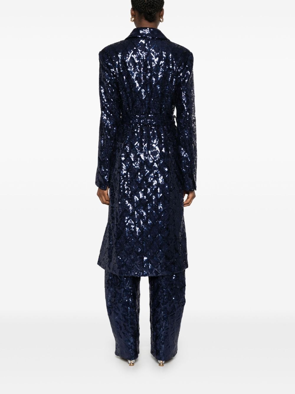 sequinned coat - 4