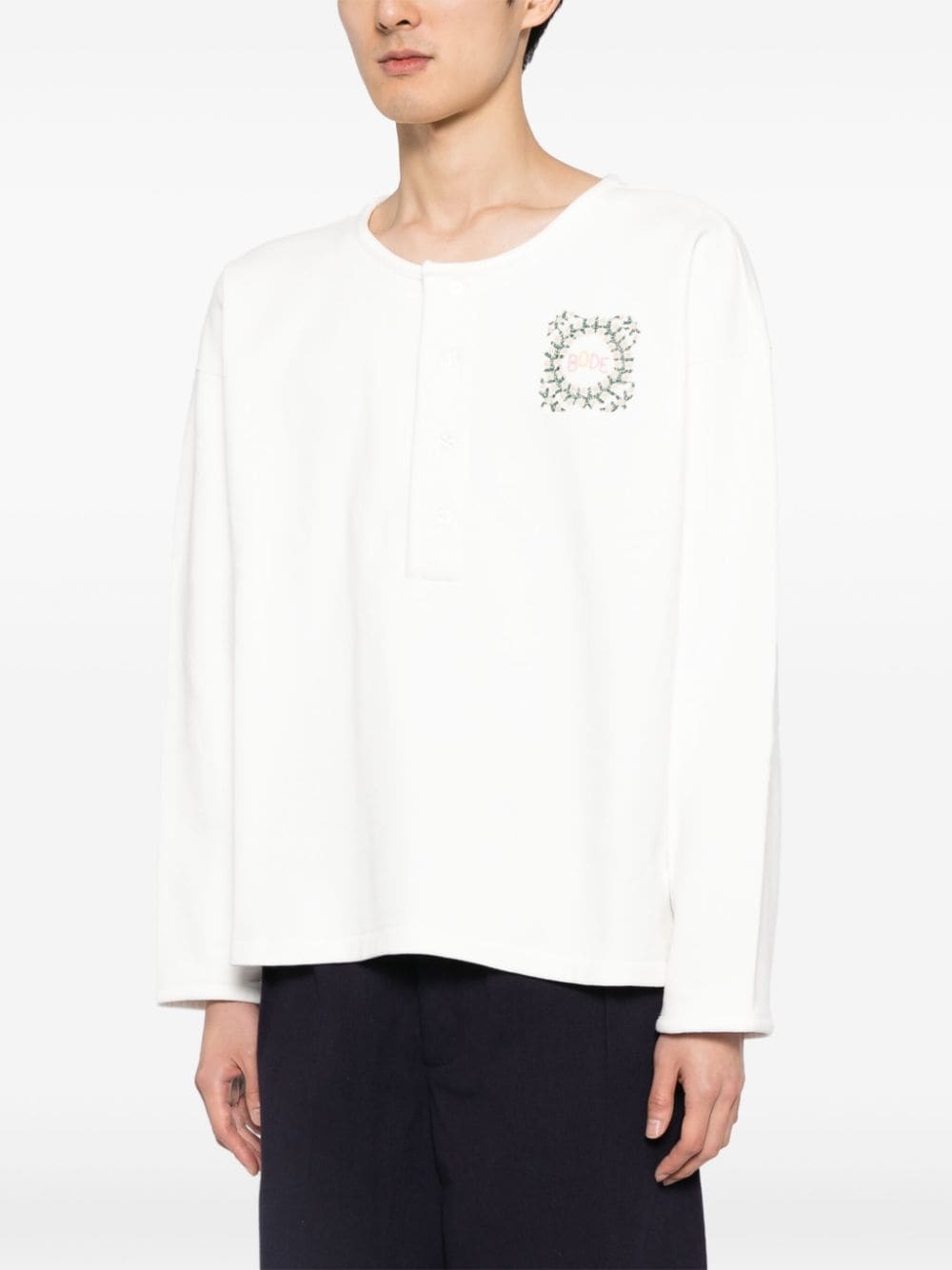 Daisy Never Tell Henley T-shirt - 4