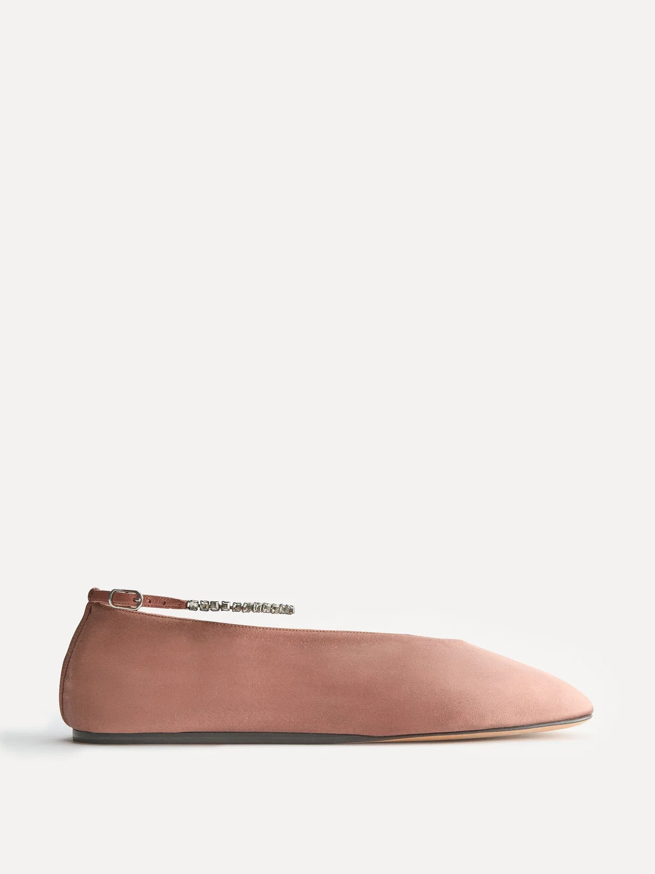 Olympia Slipper / Mokka Satin - 1