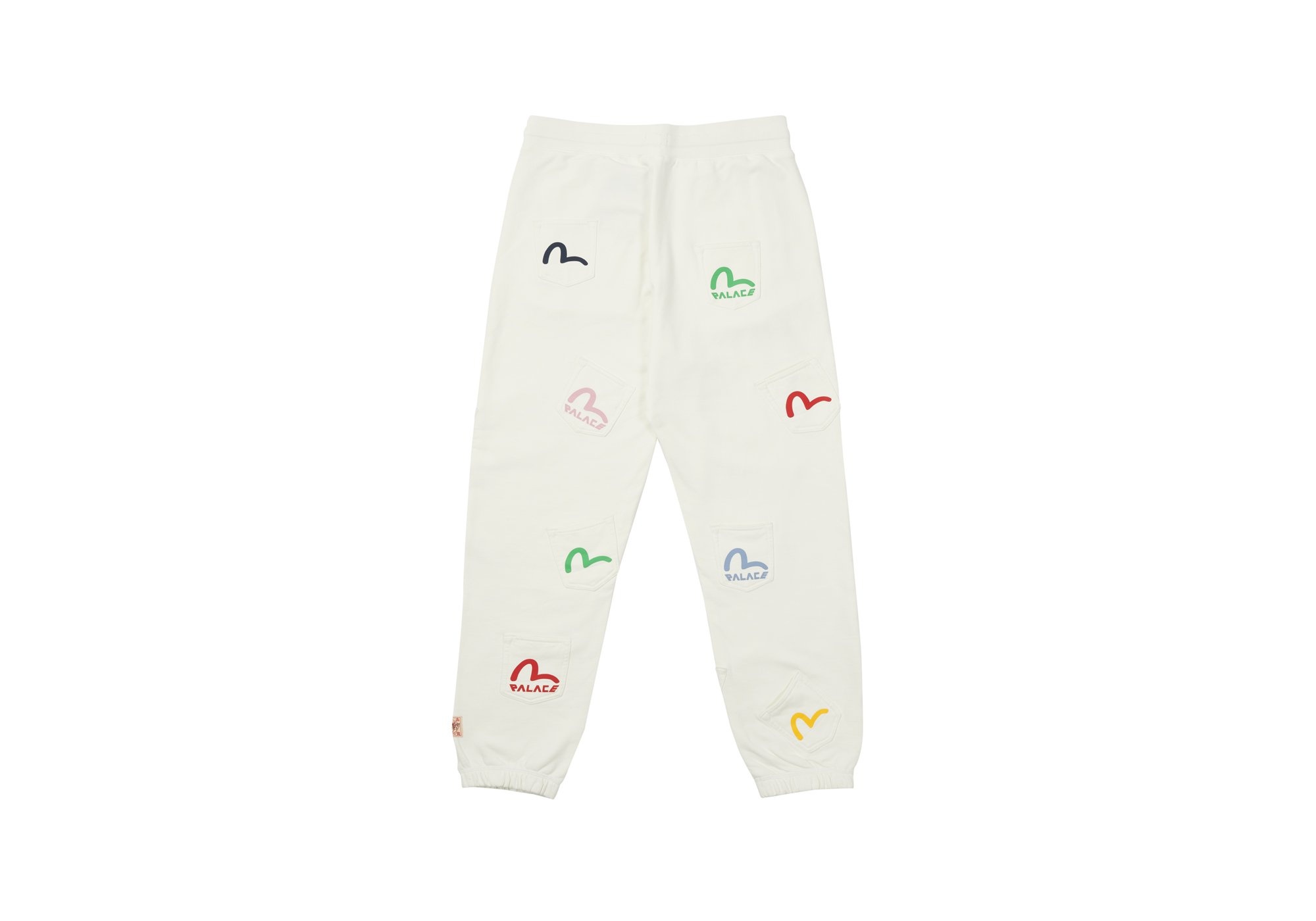 PALACE EVISU MULTI POCKET JOGGER EGRET - 2