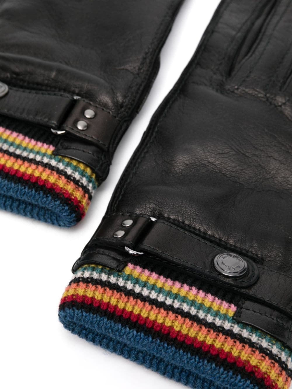 Big Stripe cuff gloves - 2