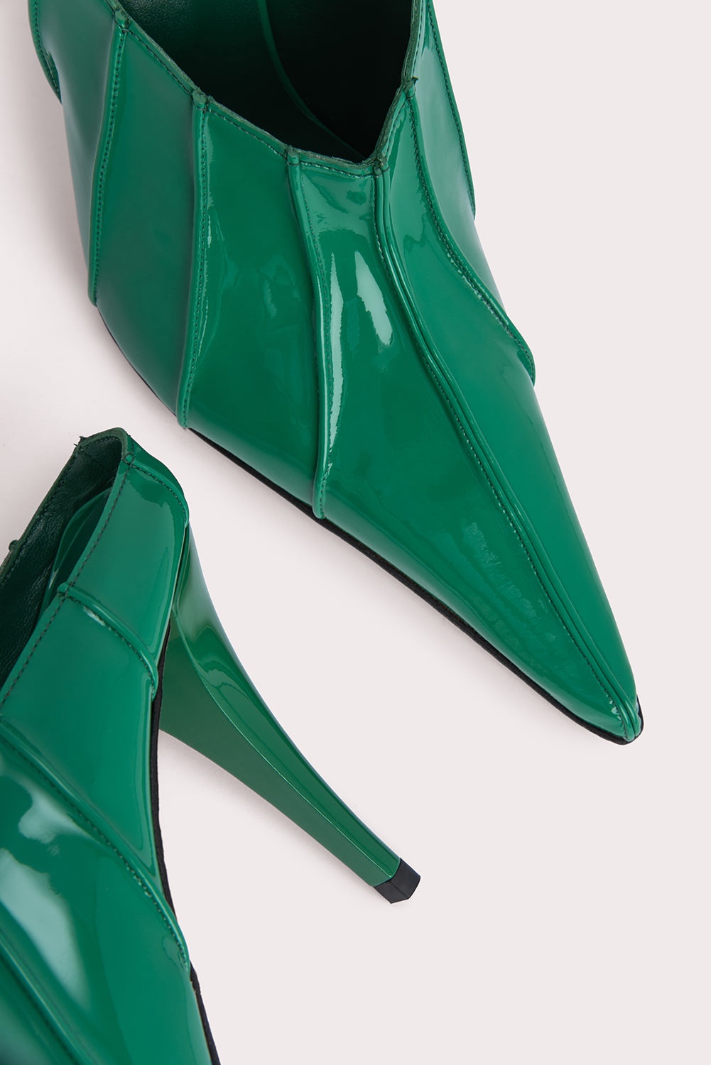 Trish Clover Green Patent Leather - 5