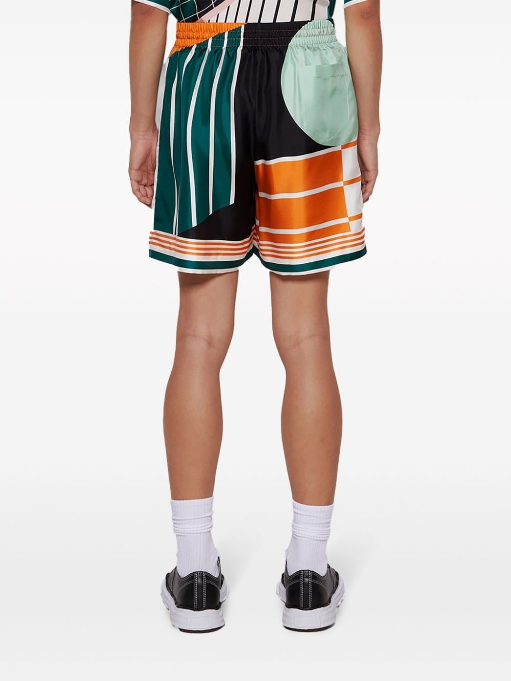 Court Abstrait track shorts - 5
