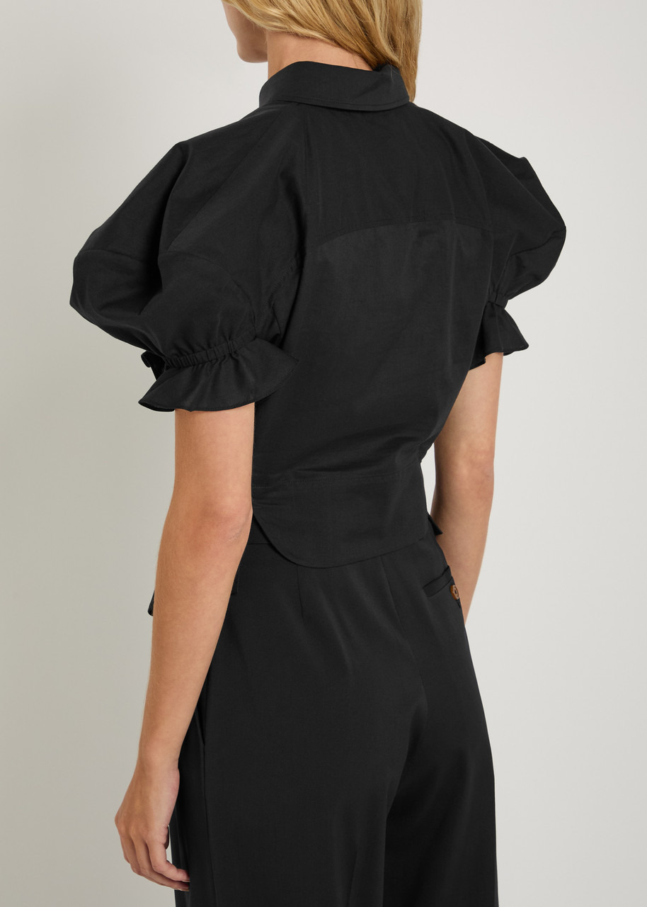 Vivienne Westwood Gexy Puff-sleeve Cotton Blouse - 3