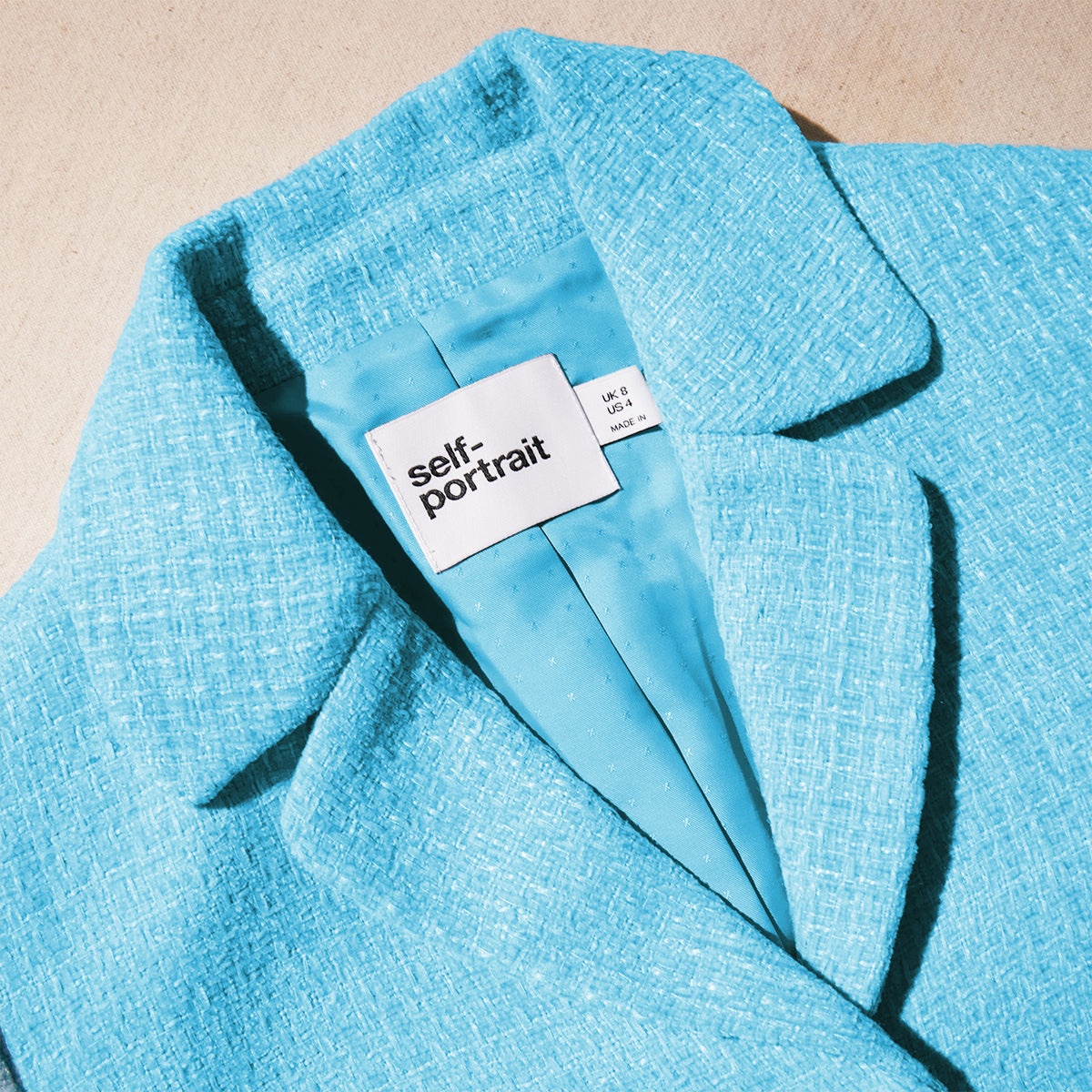 Blue Boucle Jacket - 4