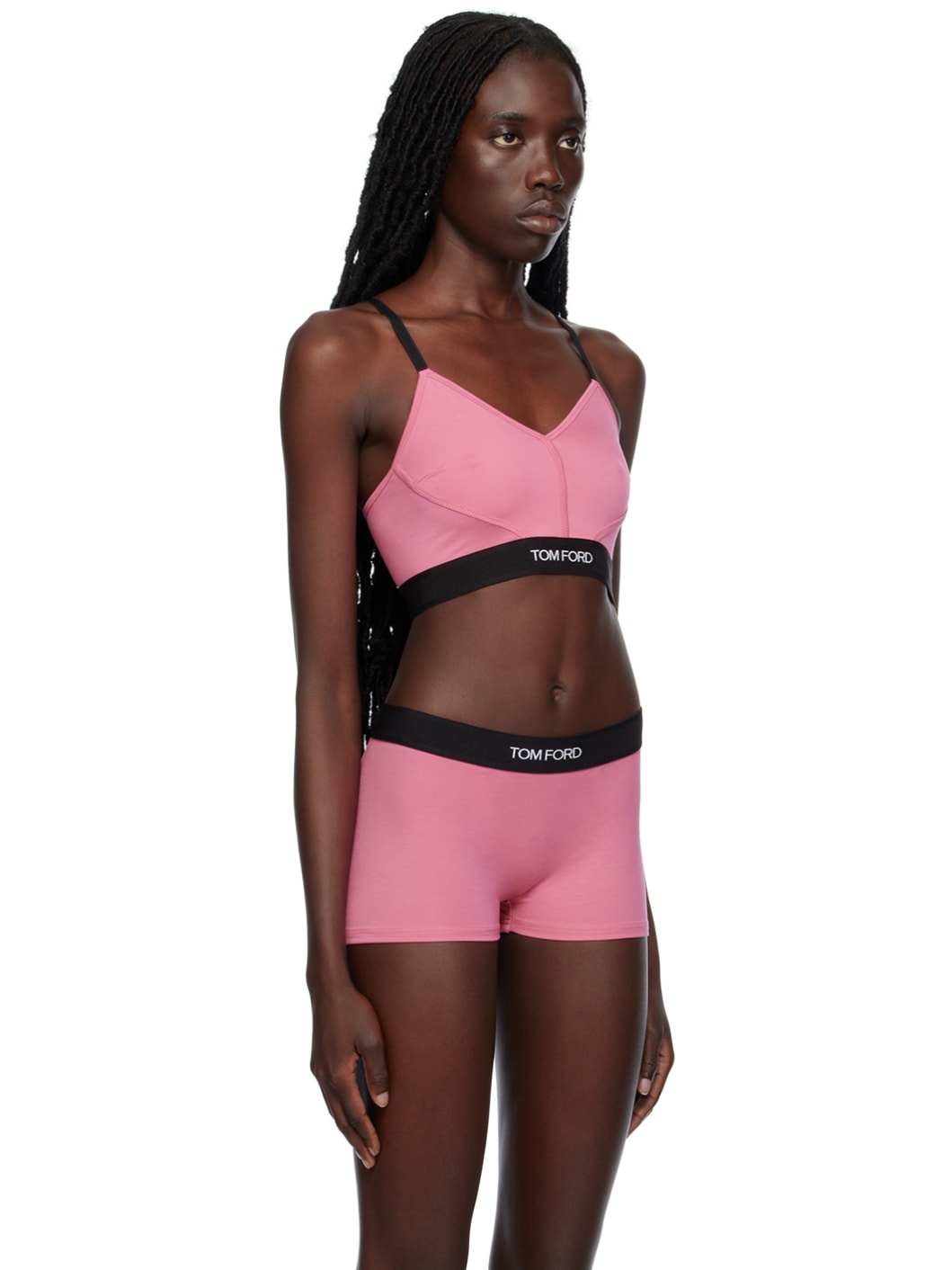 Pink Signature Bra - 2