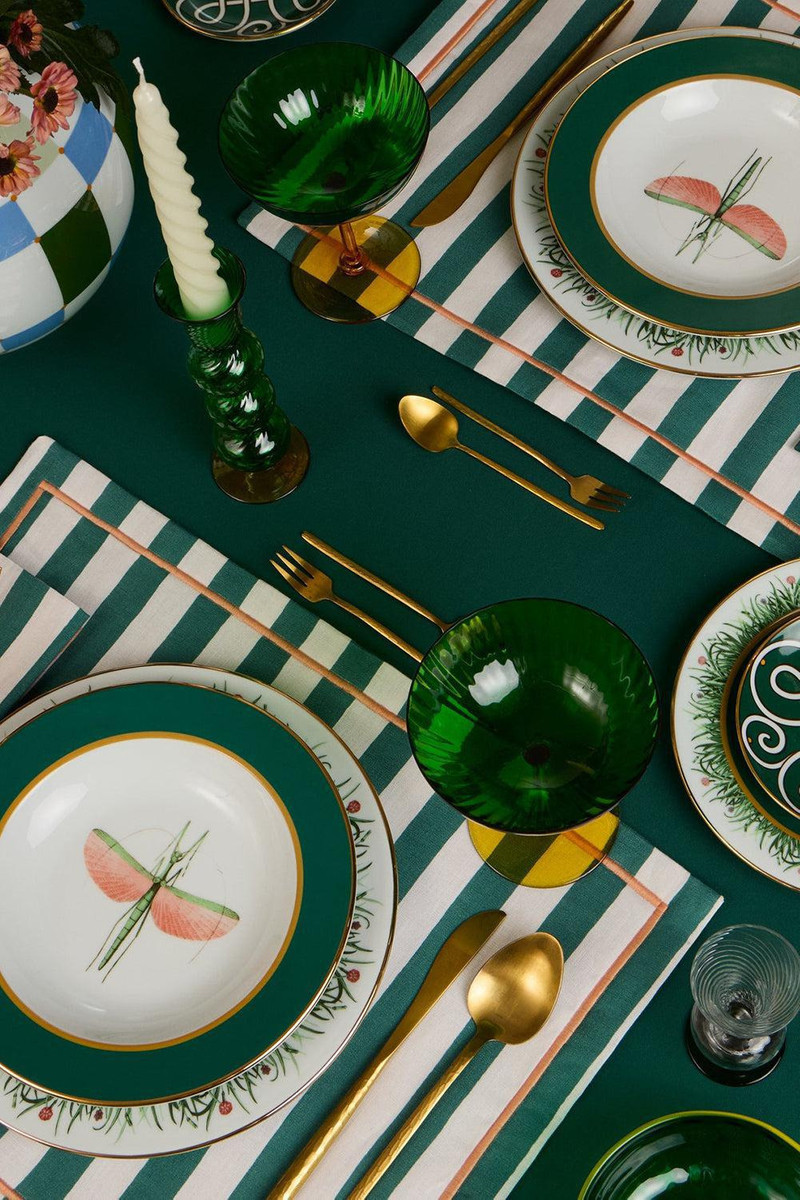 La DoubleJ Large Napkins Set Of 2 - Riviera Verde outlook