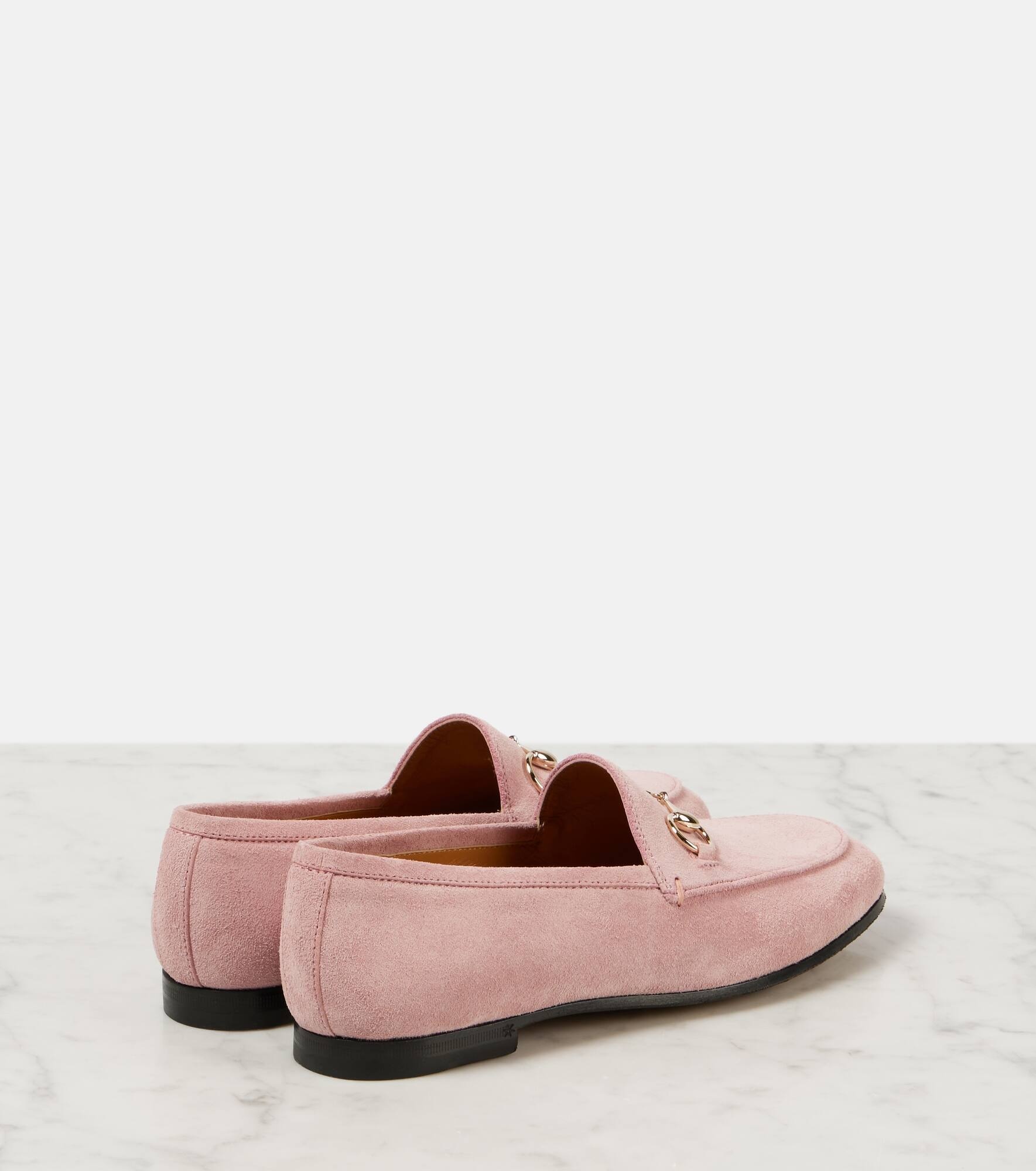 Jordaan Horsebit suede loafers - 3