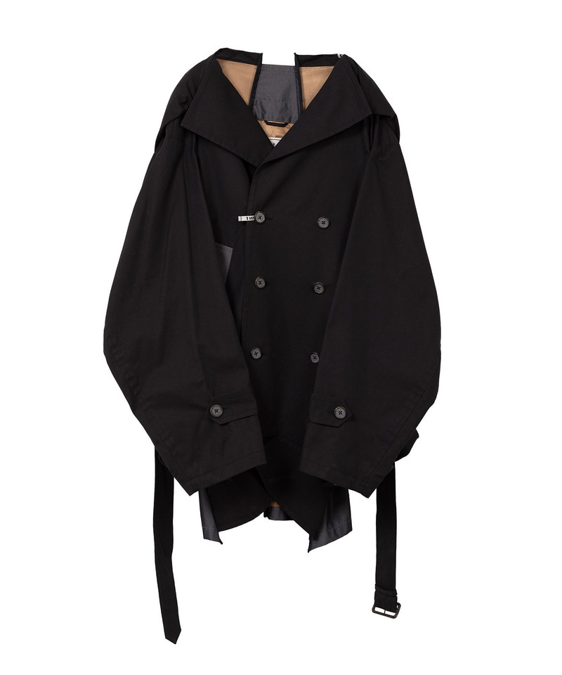 Reversed Front Trench Coat 22