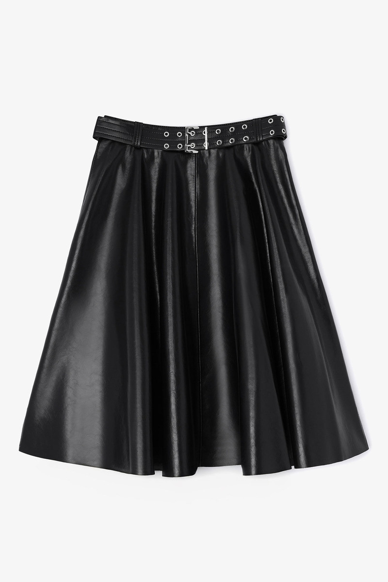 RECYCLED LEATHER SKIRT 1
