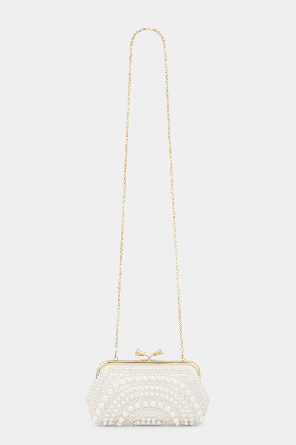 Maud Tassel Clutch - Ivory - 7