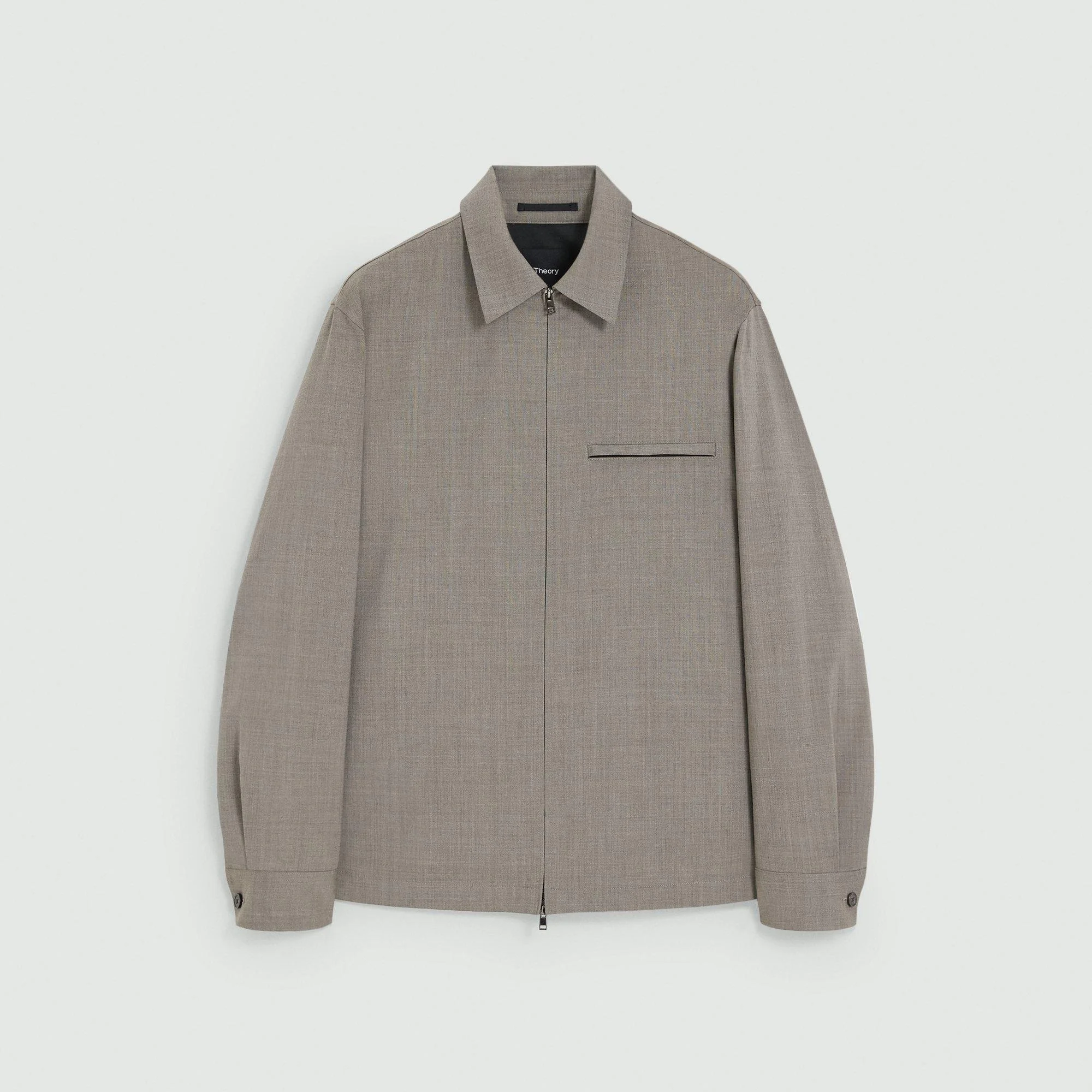 Shirt Jacket in Motion Wool - 1