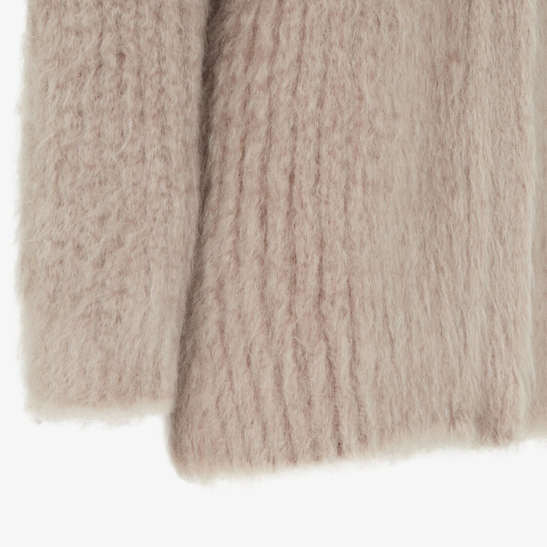 Dove gray mohair cardigan - 3