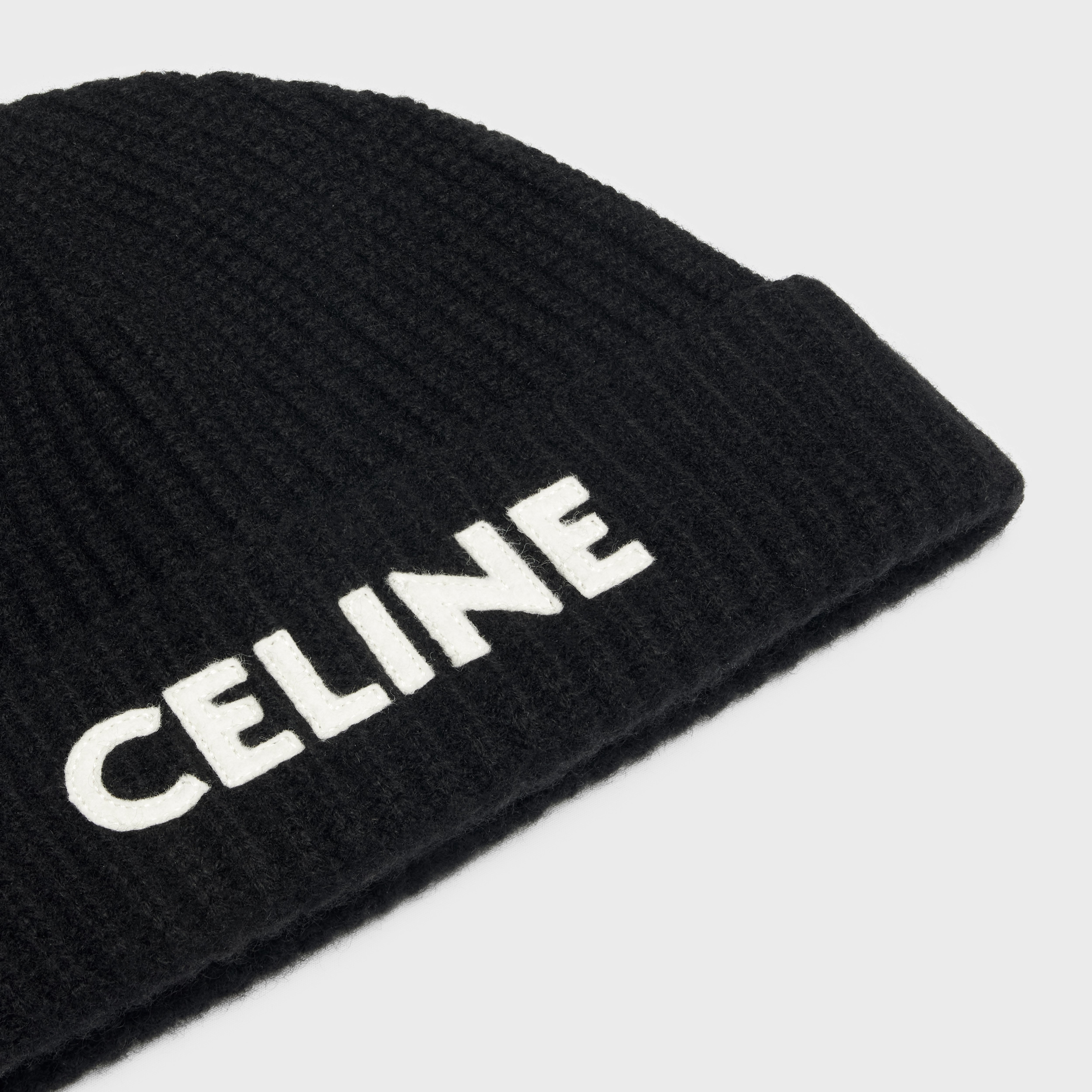 CELINE HERITAGE CASHMERE BEANIE - 3