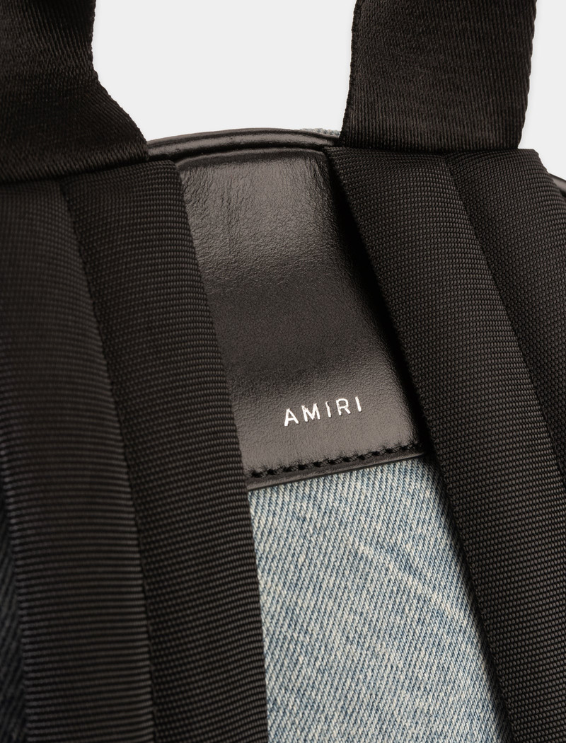 AMIRI BANDANA DENIM BACKPACK outlook