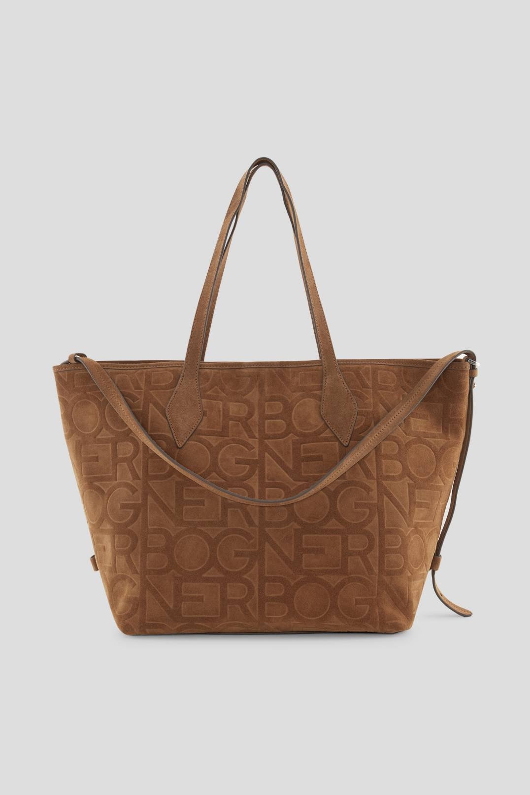 TENNA VELLUTO JANE TOTE BAG IN COGNAC - 1