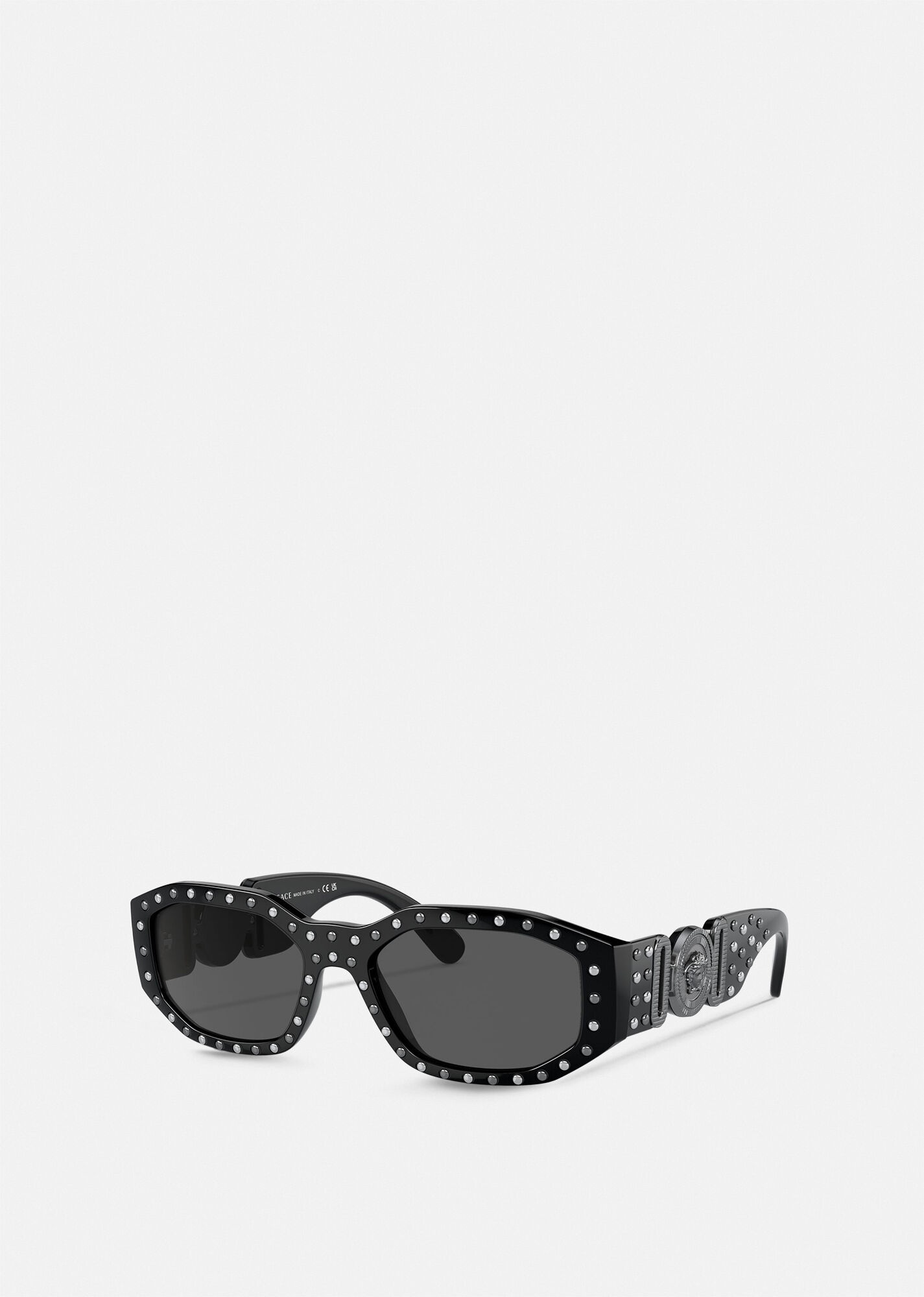 Studded Medusa Biggie Sunglasses - 1