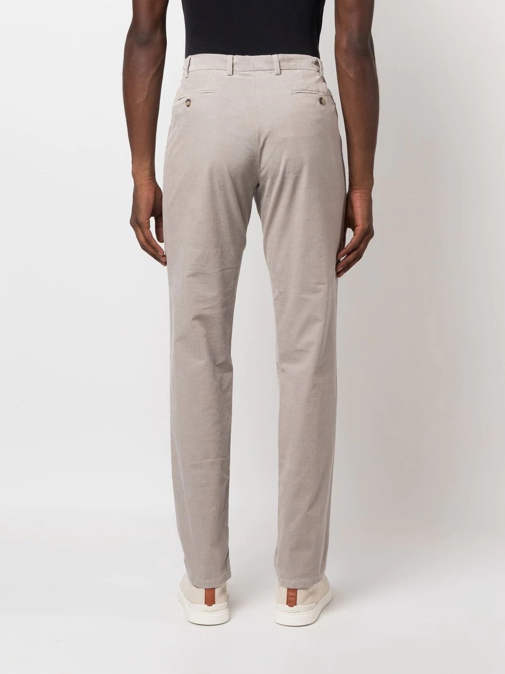 slim-fit tailored trousers - 4