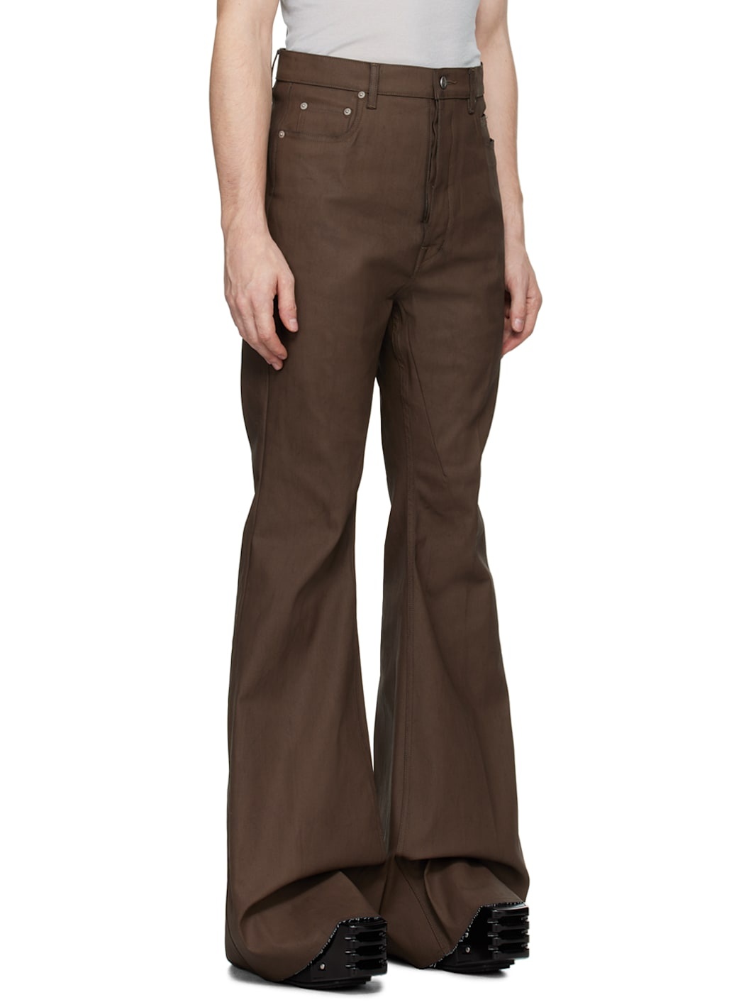 Khaki Porterville Bolan Bootcut Jeans - 2