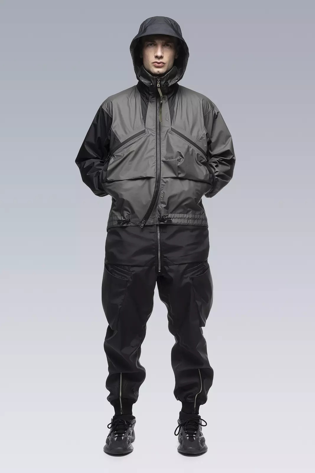 ACRONYM J104-GTPL 2L Gore-Tex Paclite Plus Jacket BLACK/GRAY 