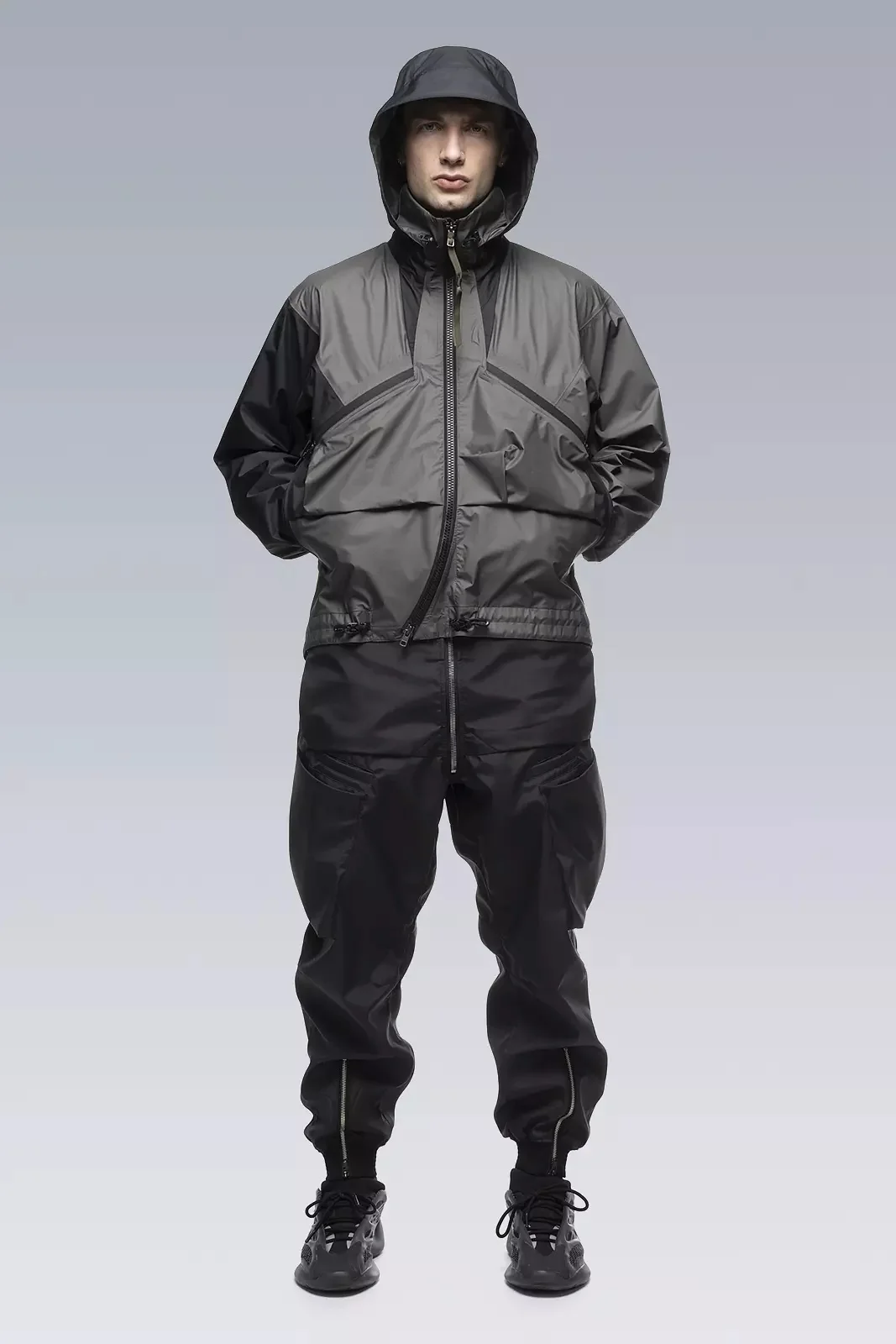 ACRONYM J104-GTPL 2L Gore-Tex Paclite Plus Jacket Black | REVERSIBLE