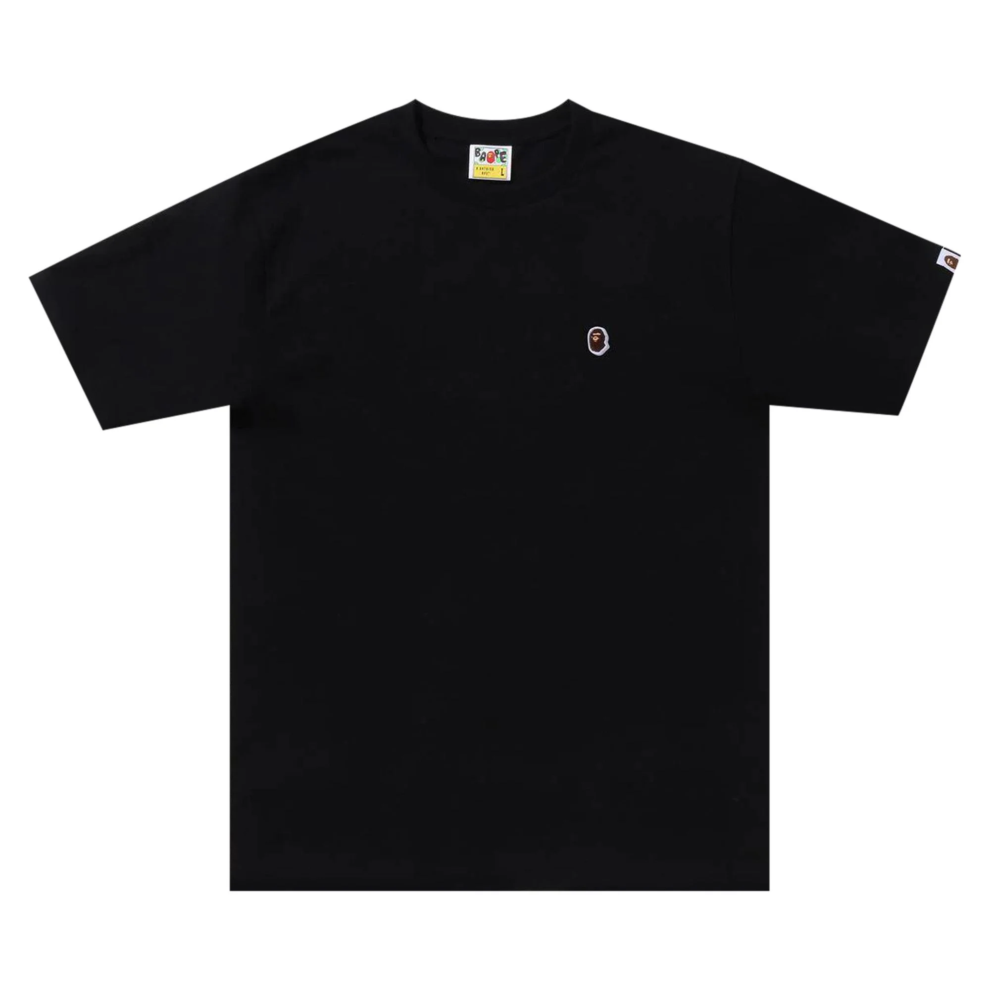 BAPE Ape Head One Point Tee 'Black' - 1