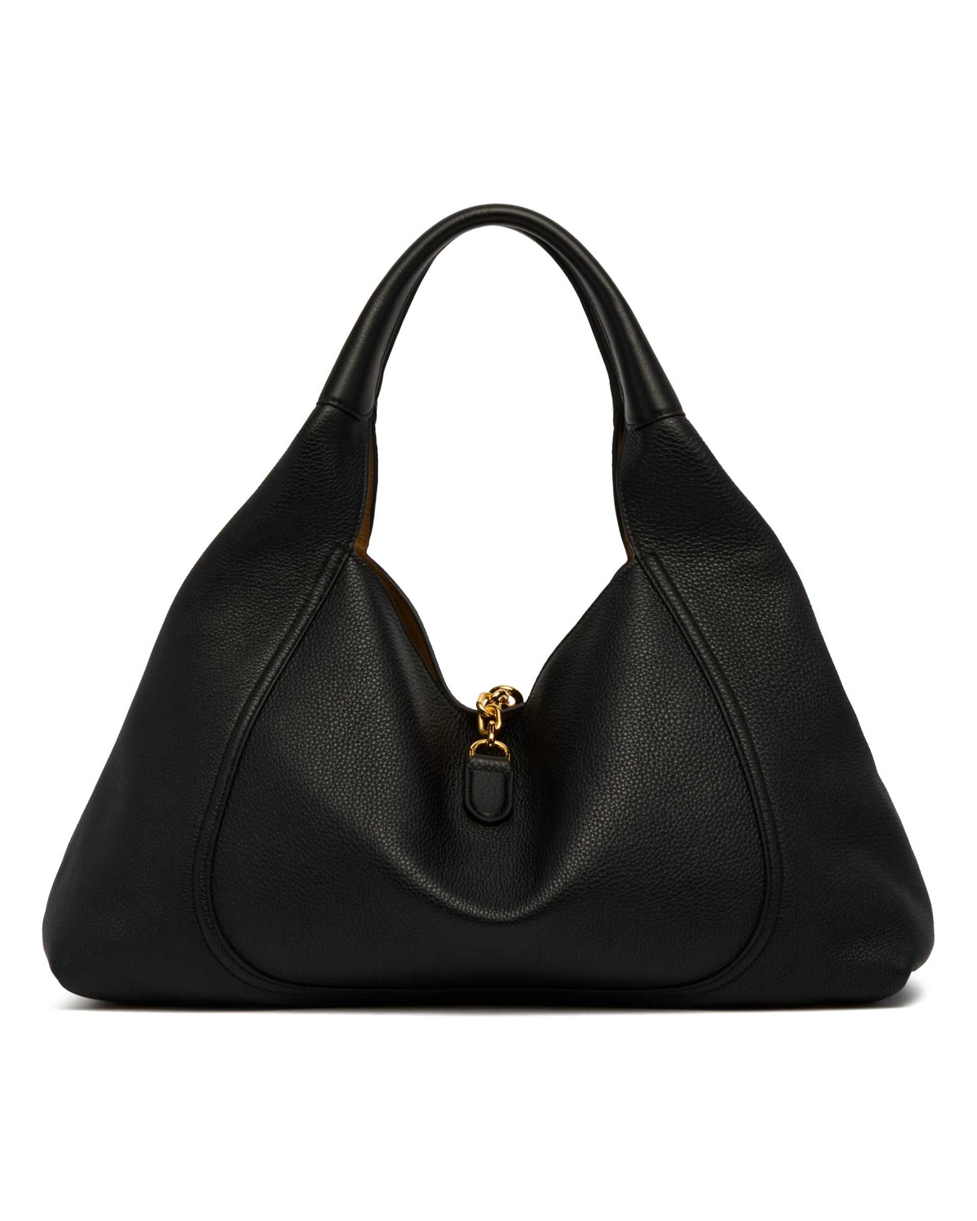 Black Softbit Maxi Shoulder Bag - 7