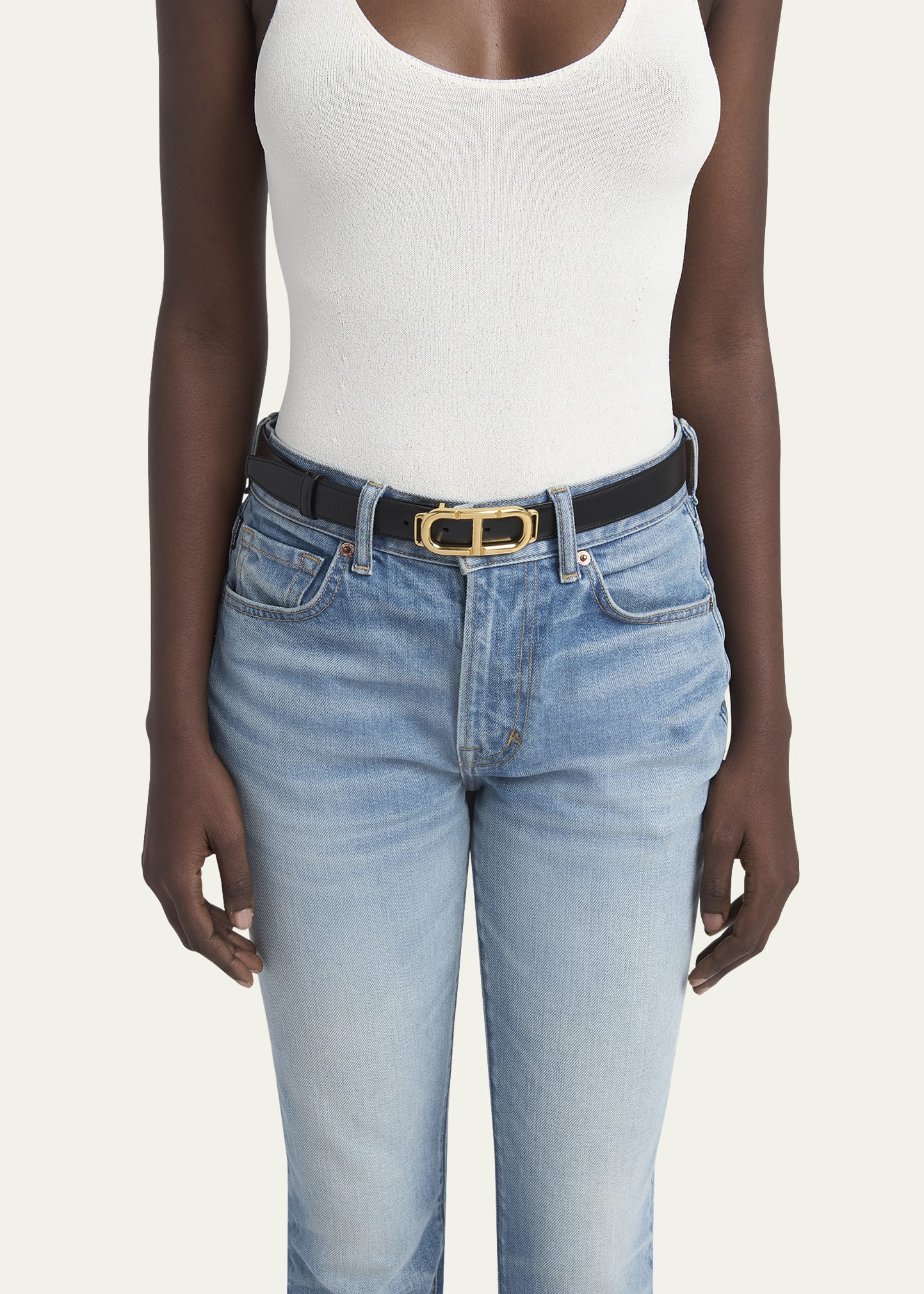 Box Palmellato Leather Belt - 2