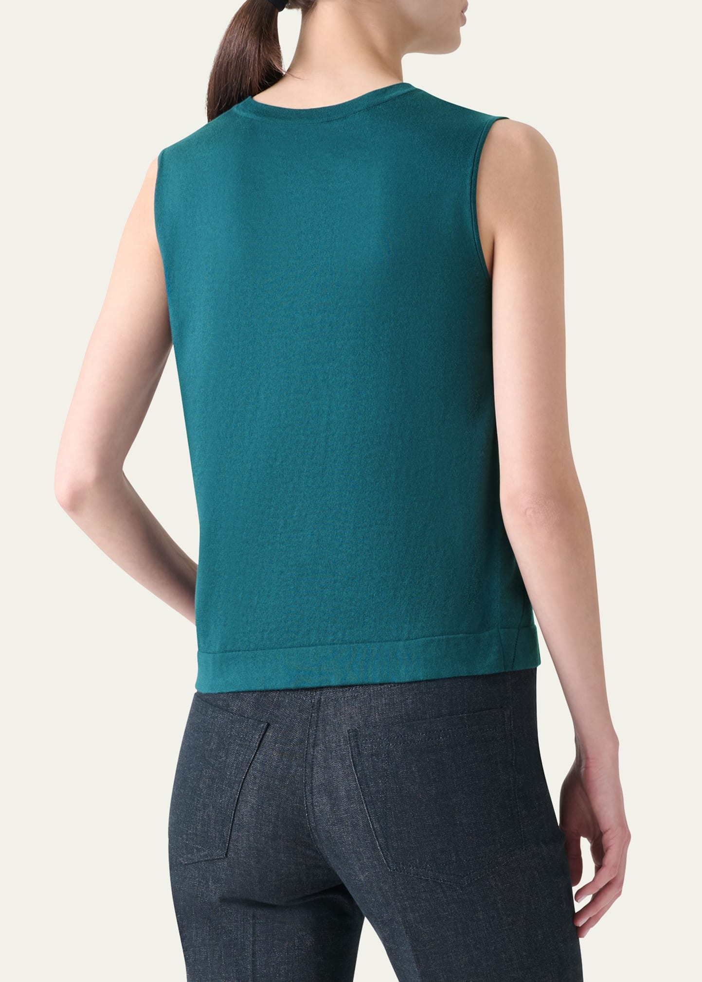 Sea Island Cotton Tank Top - 3