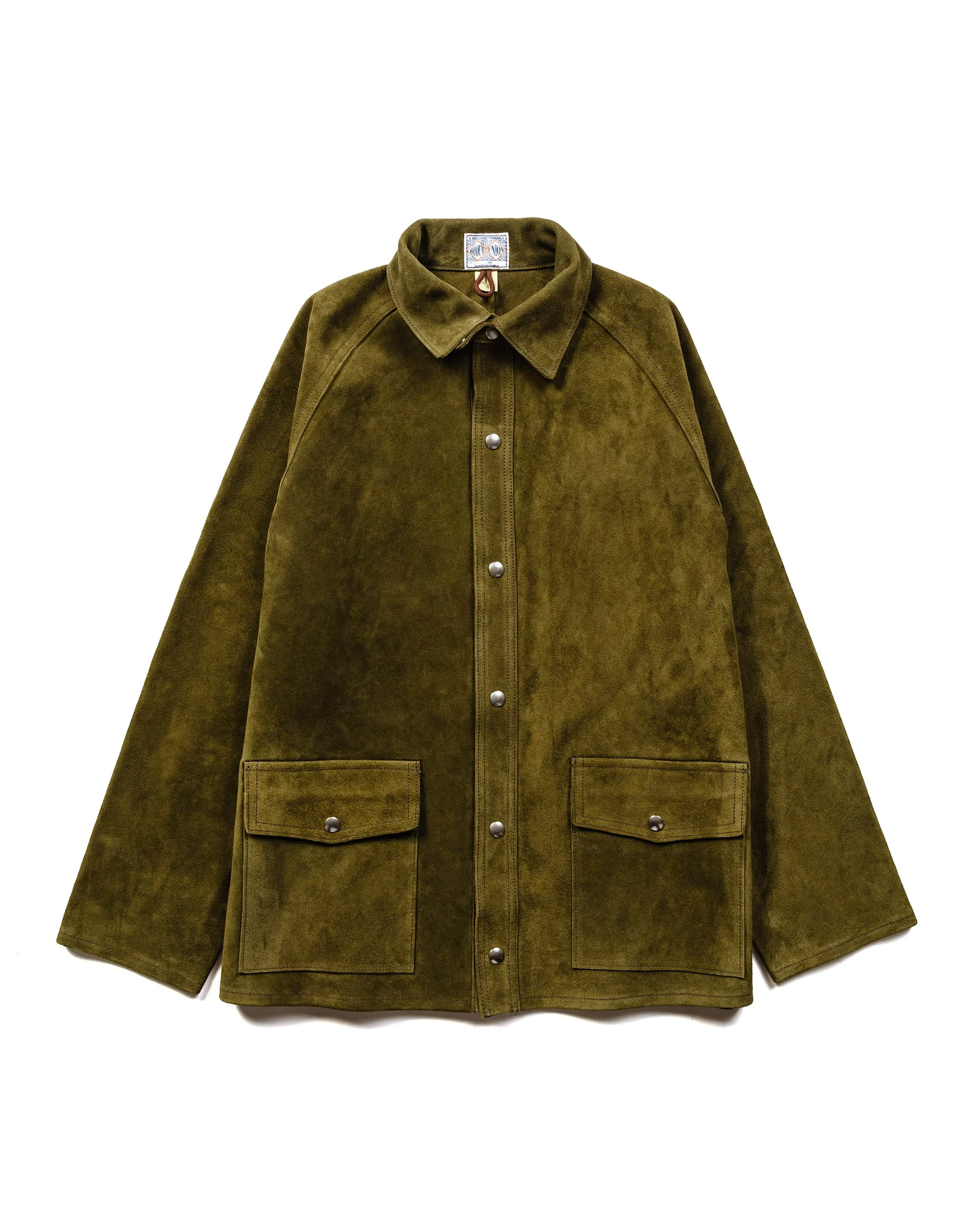 MJ23014 8HU Leather Welder Jacket O. Brown - 1