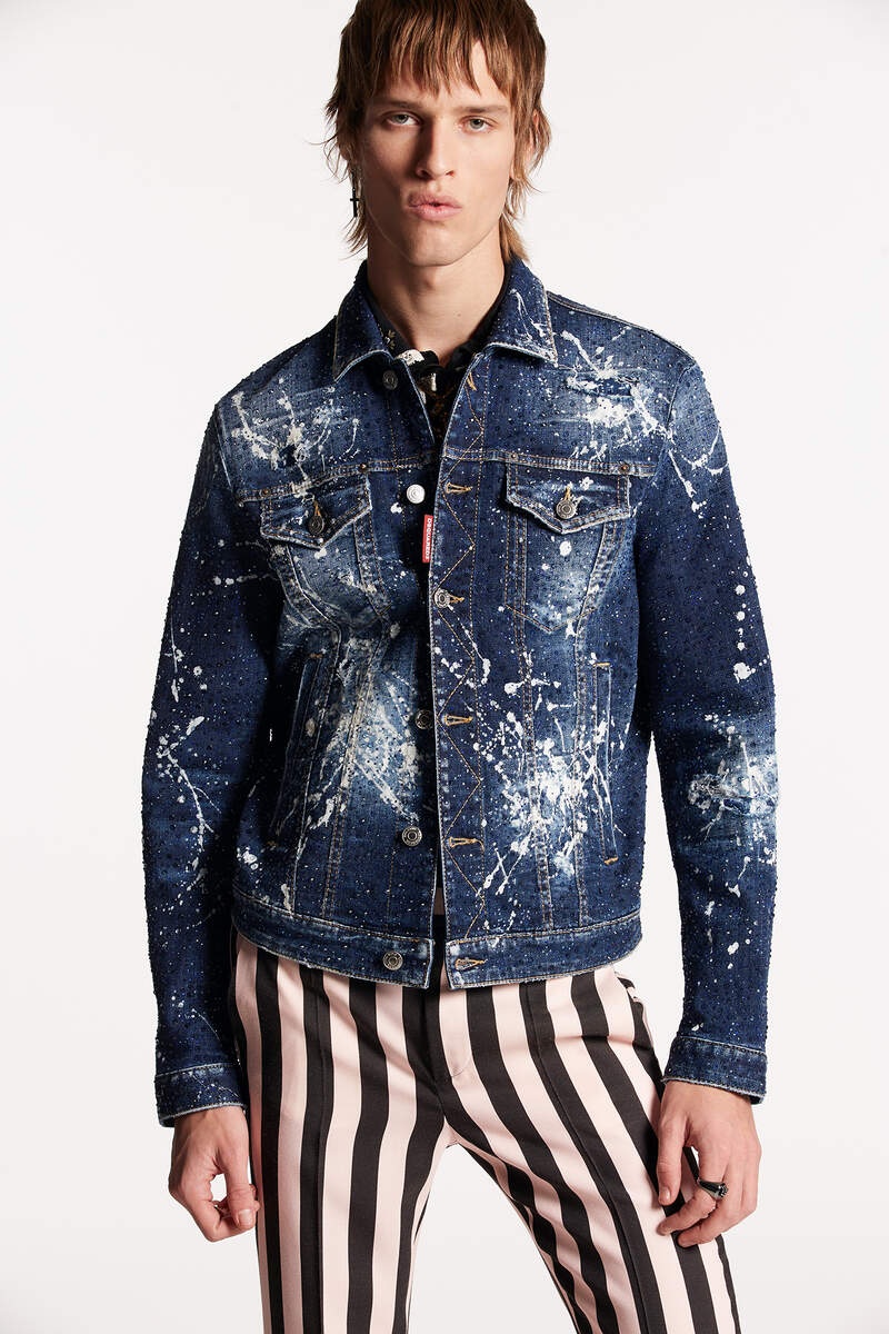 FIREWORKS WASH DAN JEAN JACKET - 3