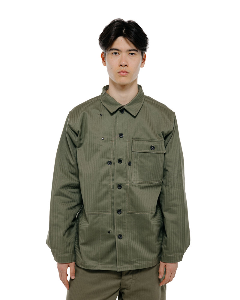 The Real McCoys MJ23011 P-44 Utility Coat Sage Green outlook