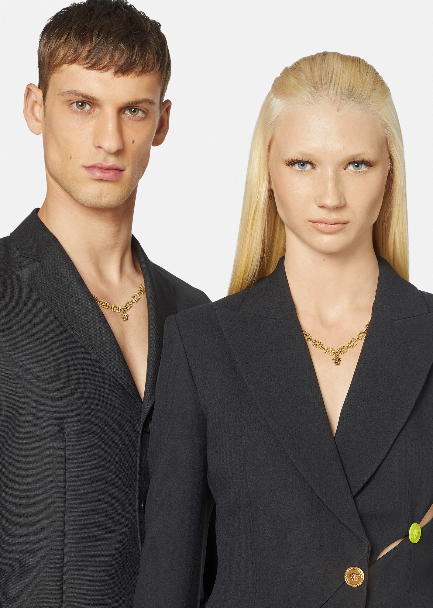 Medusa Greca Necklace - 3