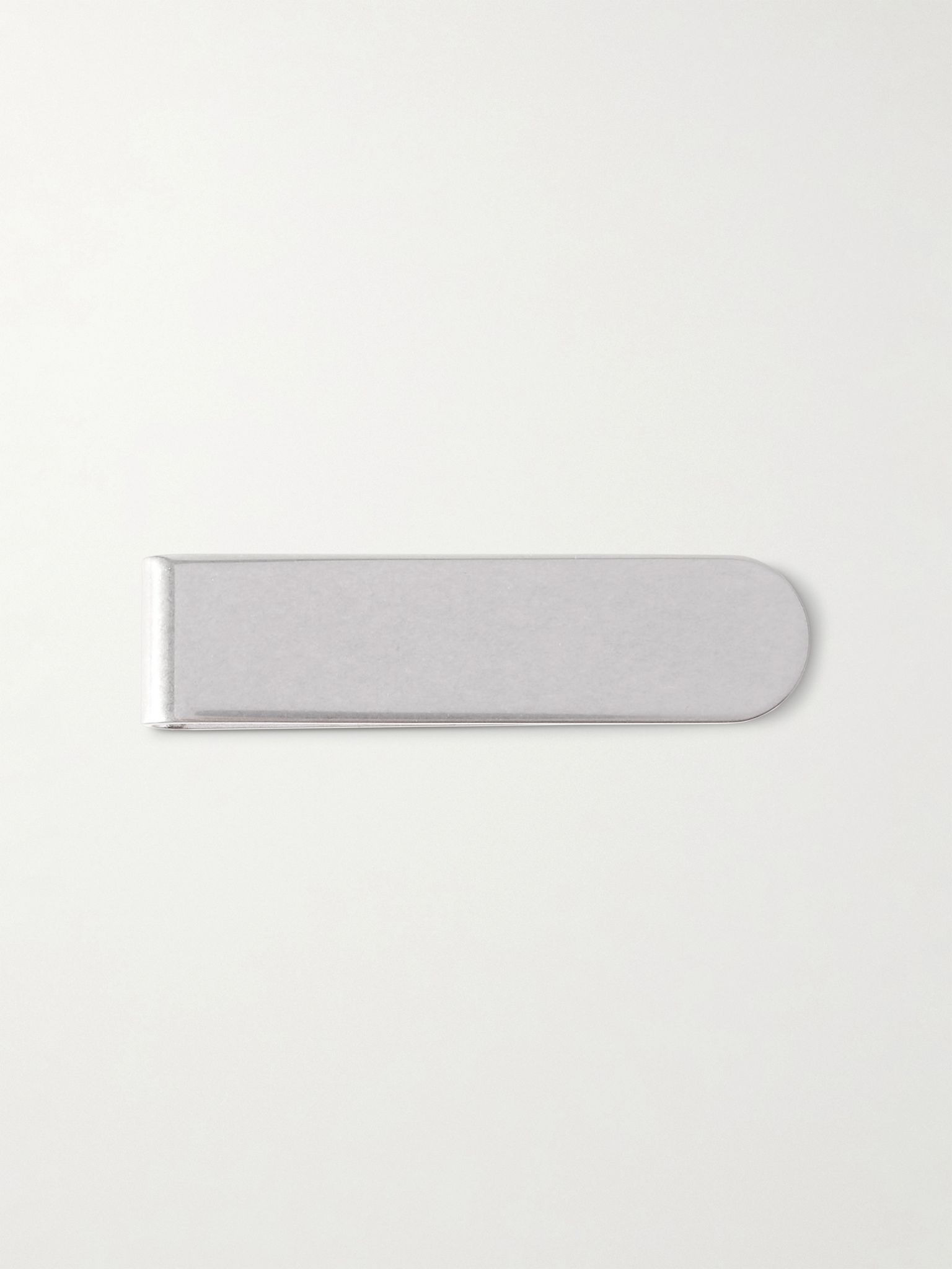 Logo-Engraved Silver-Tone Money Clip Silver - 2