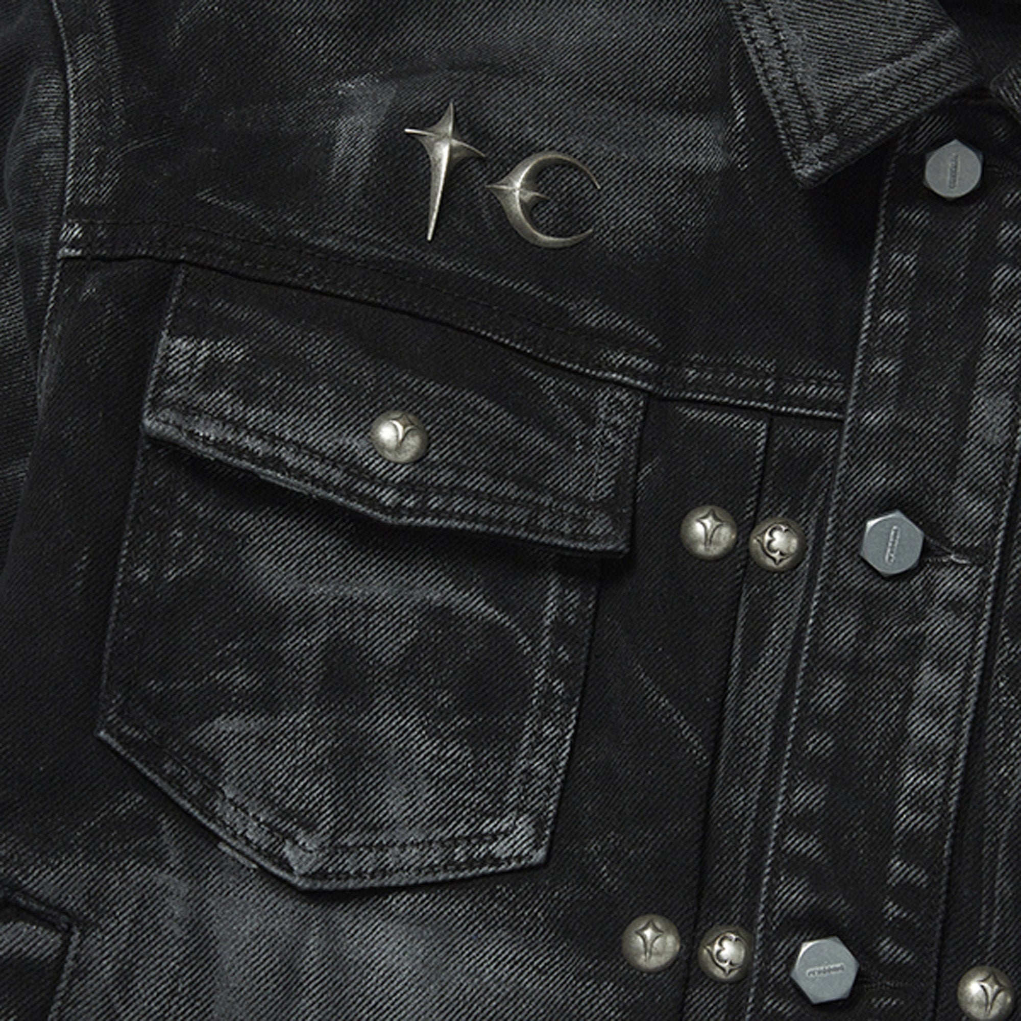 LEAVE A TRACE DENIM JACKET - 4