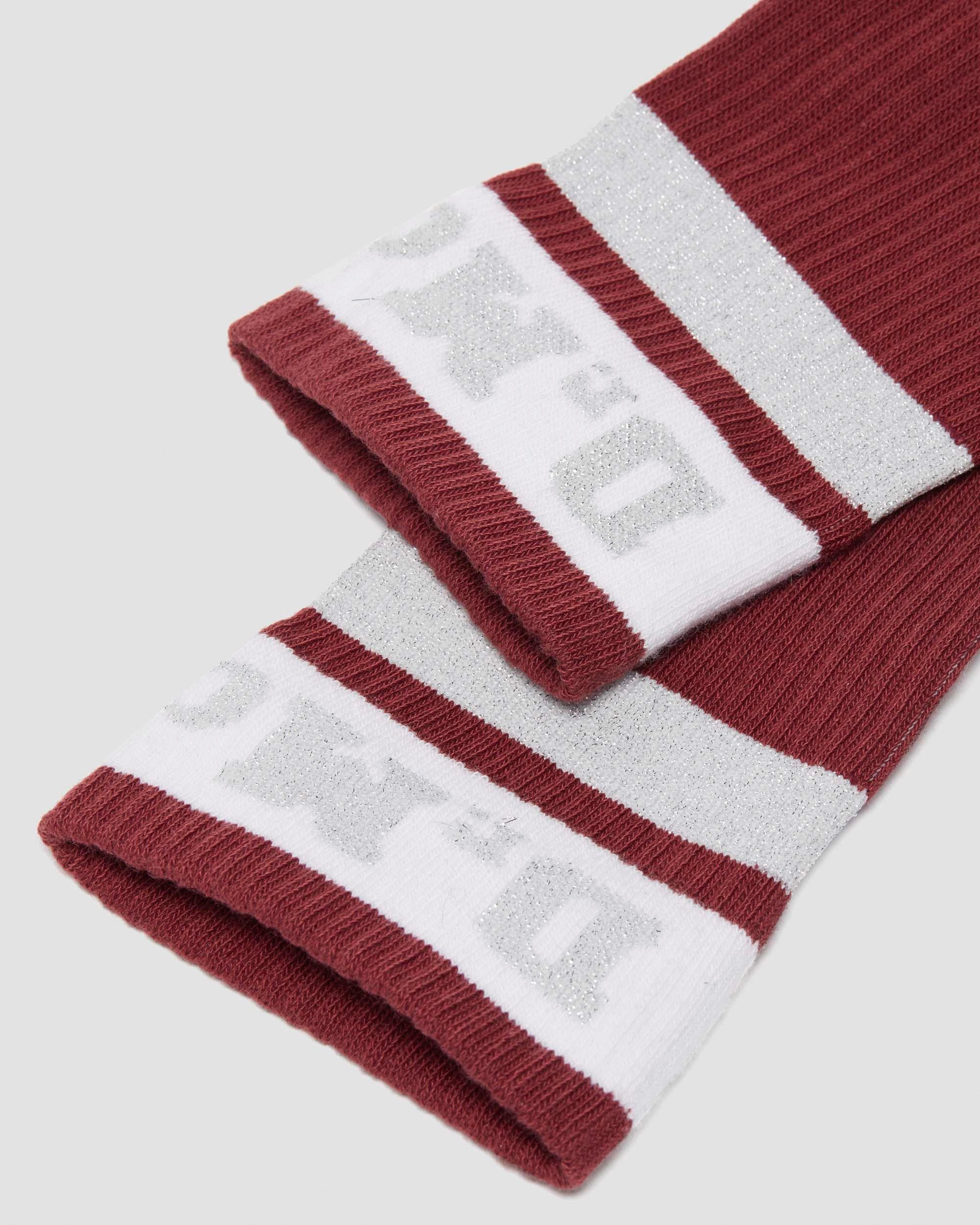 Athletic Logo Organic Cotton Blend Socks - 4