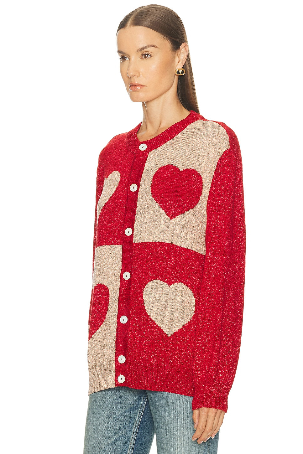 Lame Hearts Cardigan - 3