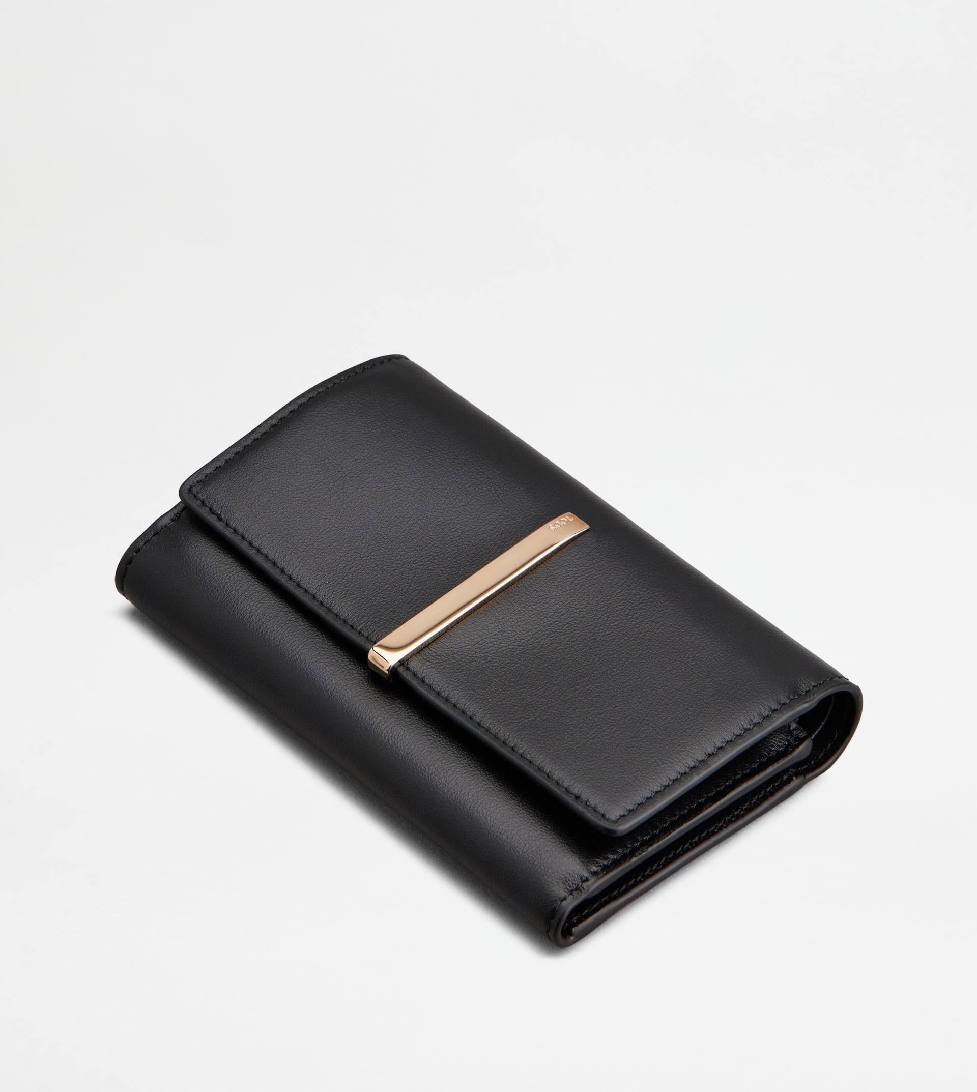 WALLET IN LEATHER - BLACK - 3