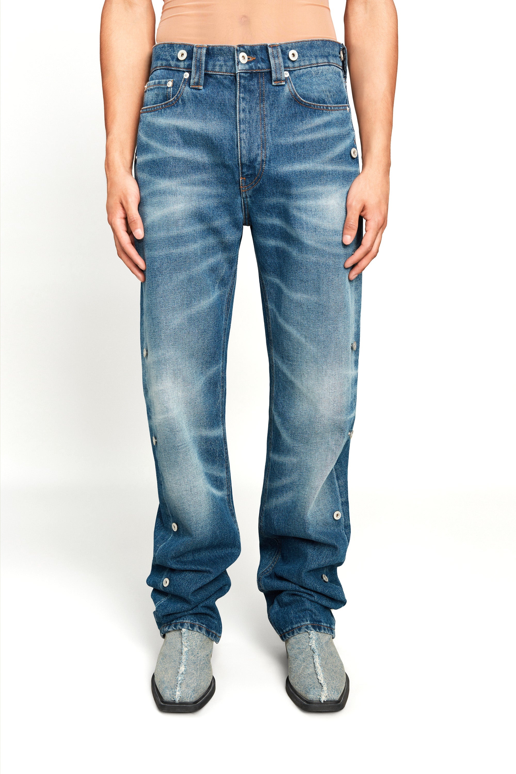 Snap Off Maxi Panel Jeans - 3