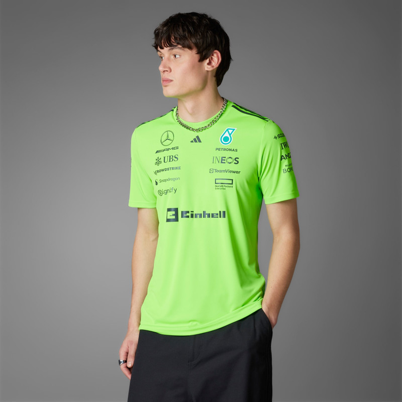 adidas MERCEDES - AMG PETRONAS FORMULA ONE TEAM SET UP TEE outlook