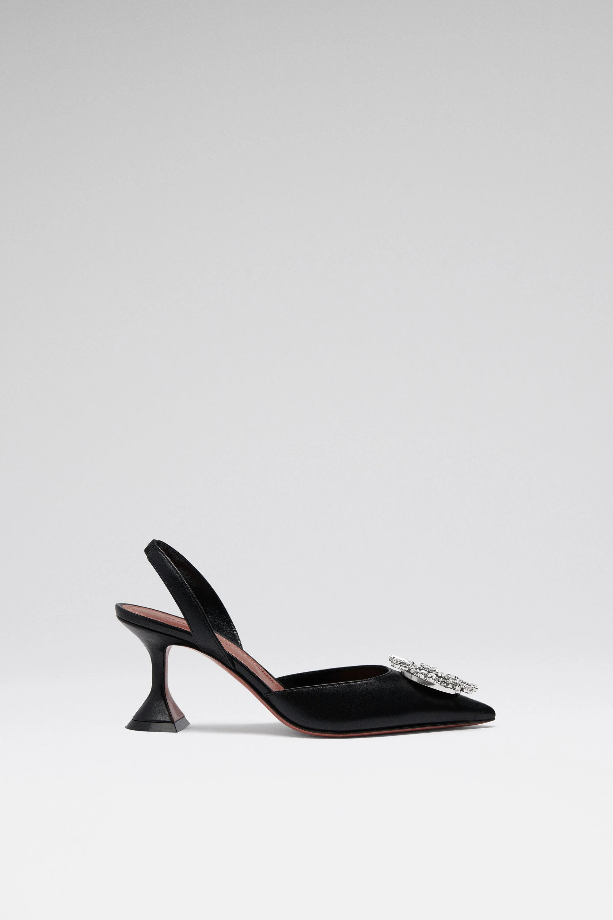 BEGUM SLING 70 BLACK NAPPA - 1