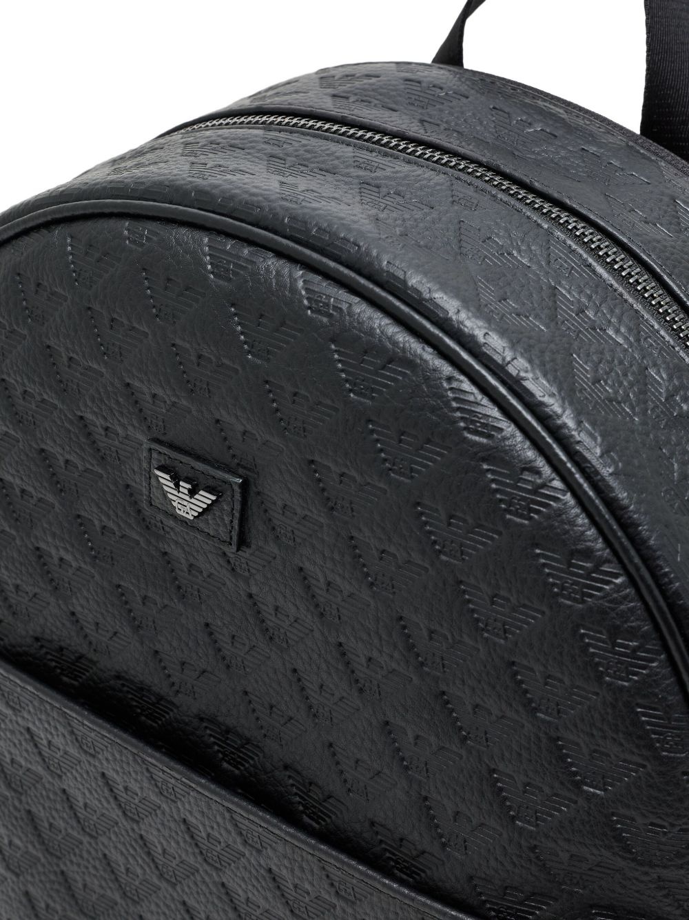 embossed eagle-logo backpack - 5