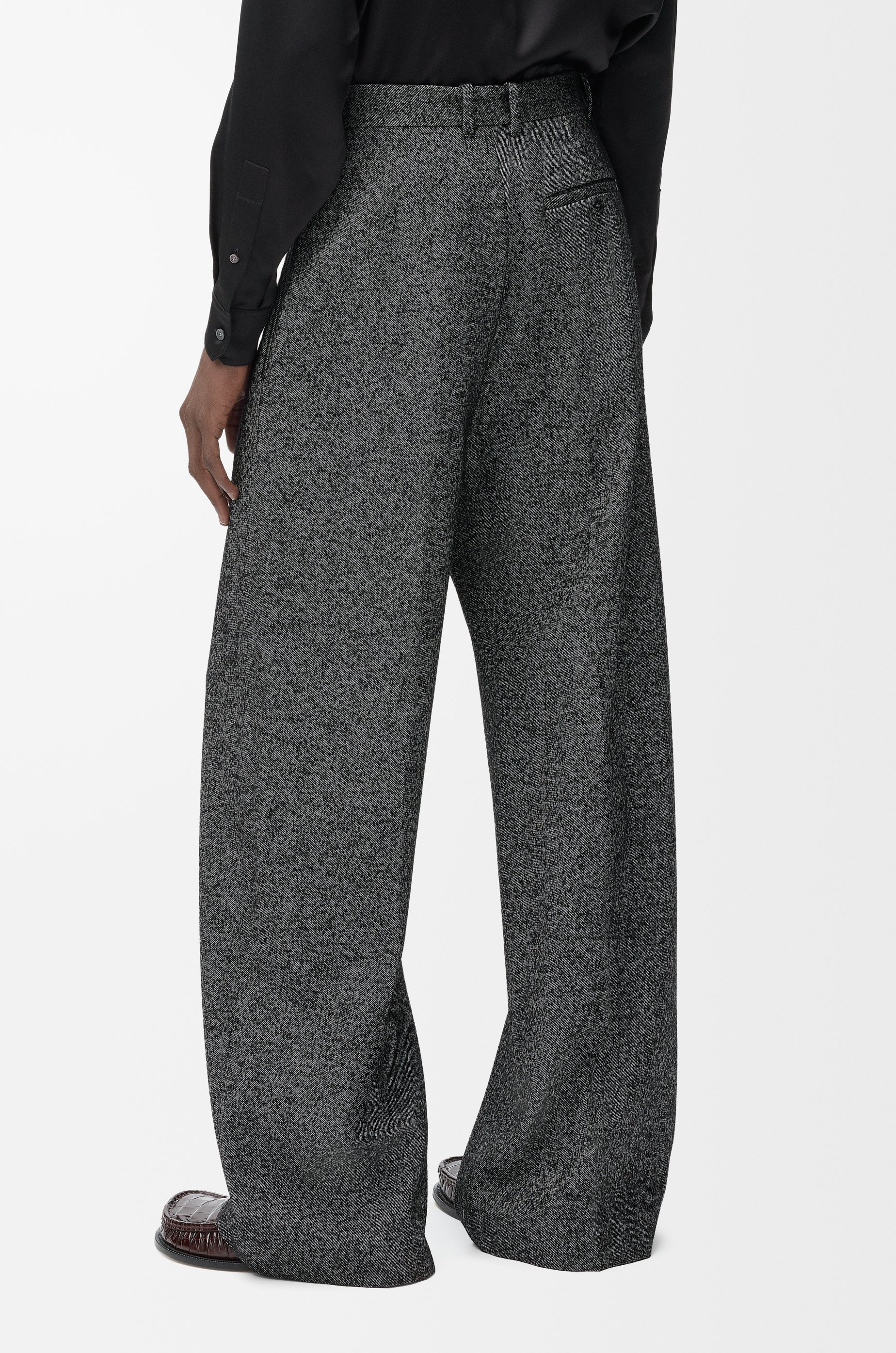 Trousers in wool blend - 4